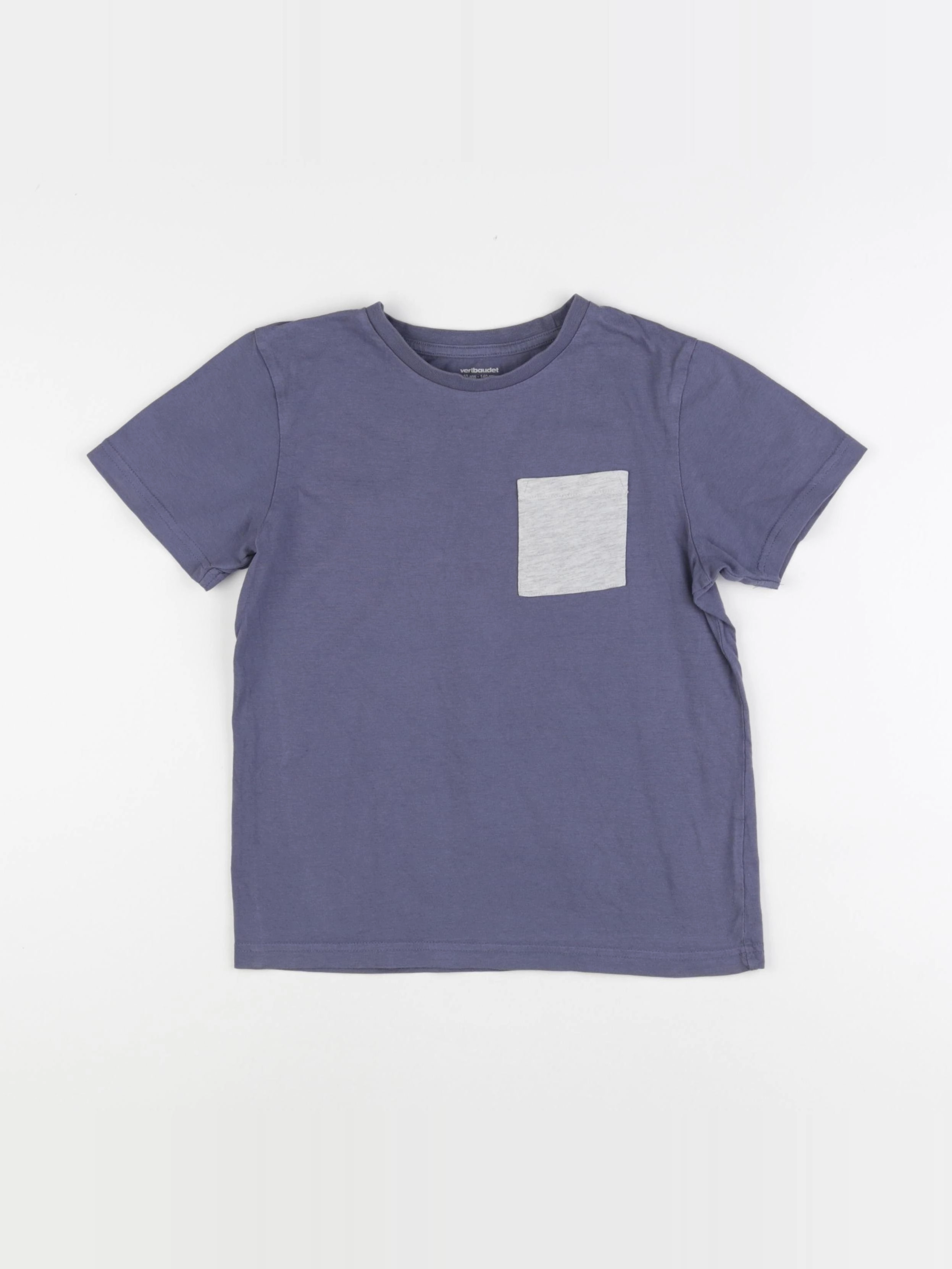 Vertbaudet - tee-shirt bleu - 10 ans