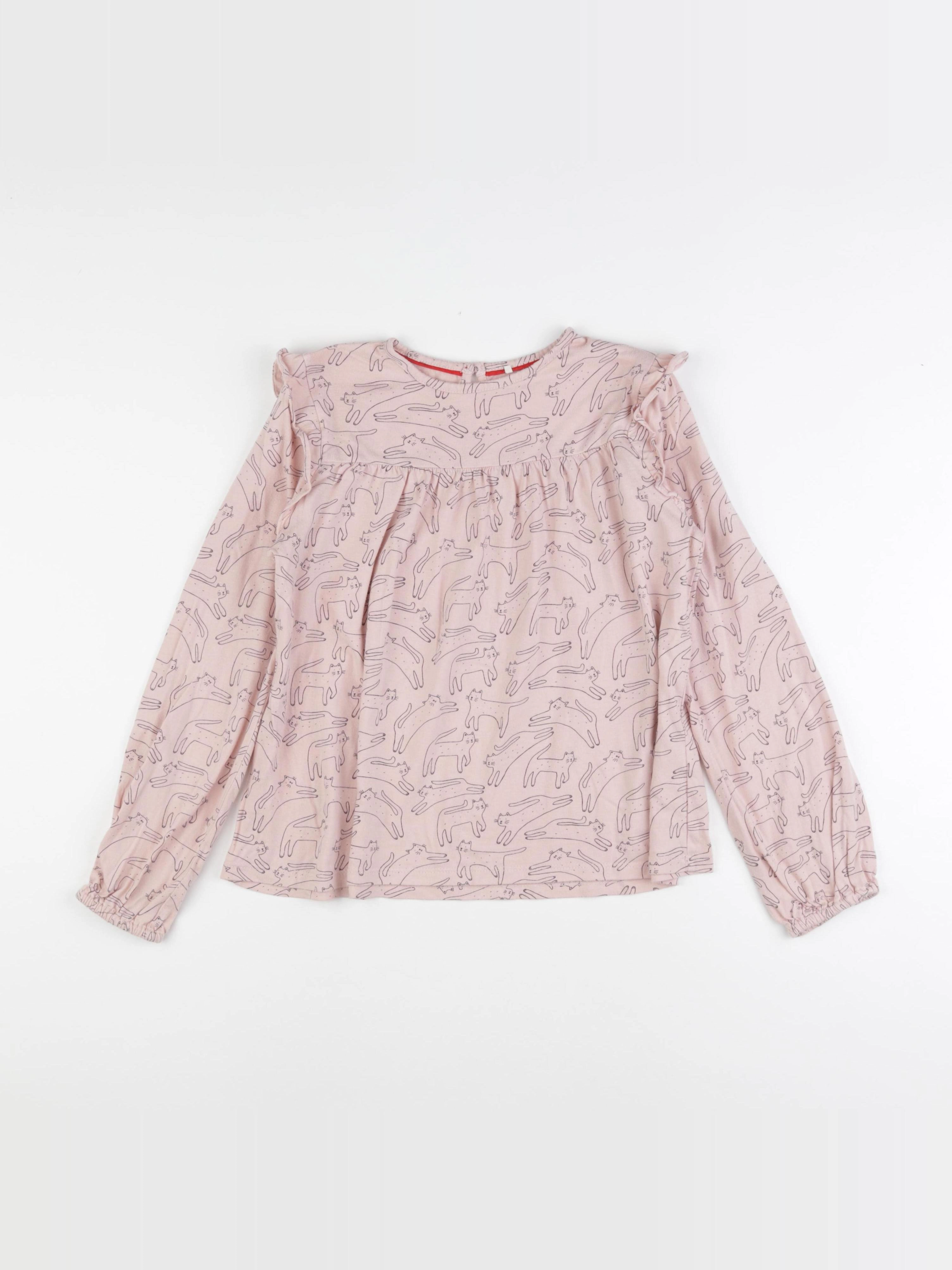 Mini Boden - tee-shirt rose - 9/10 ans