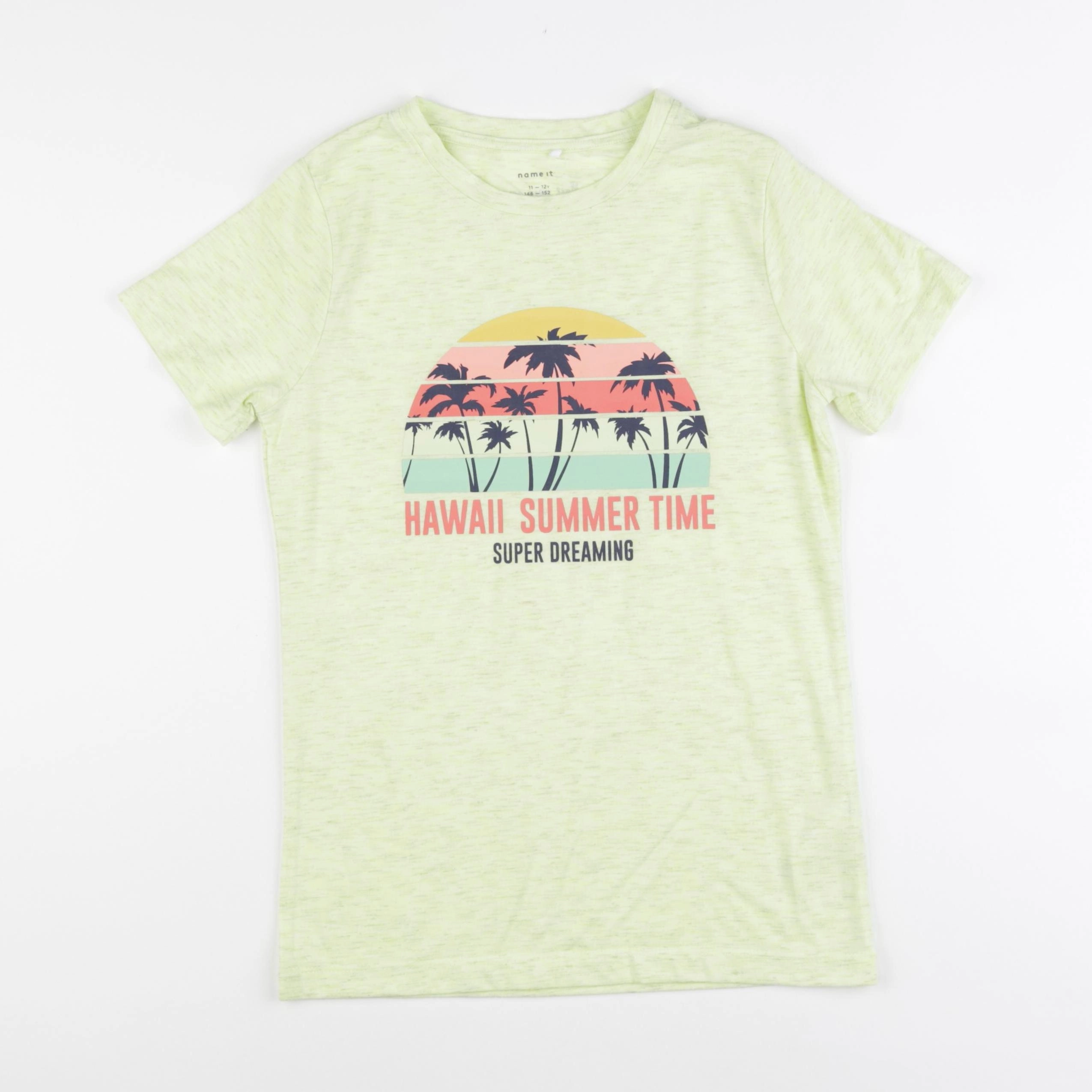 Name it - tee-shirt jaune - 11/12 ans