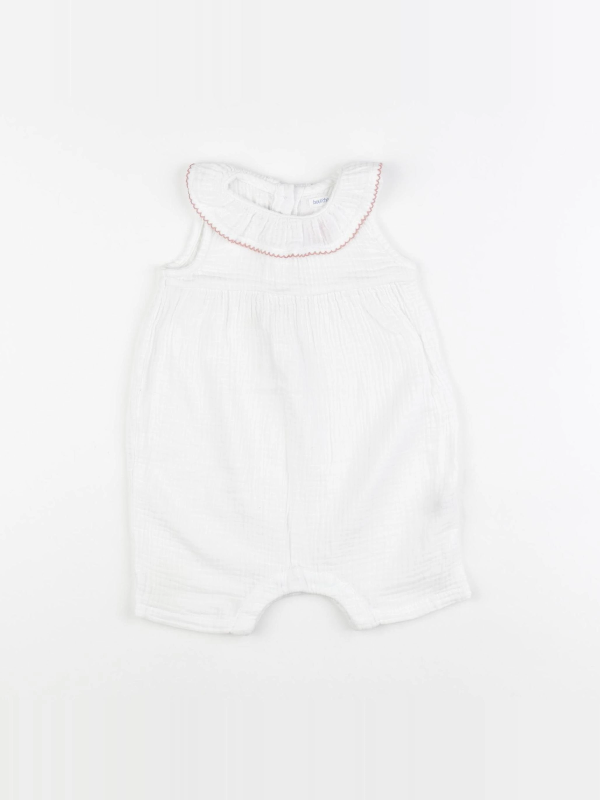 Boutchou - combinaison blanc - 9 mois