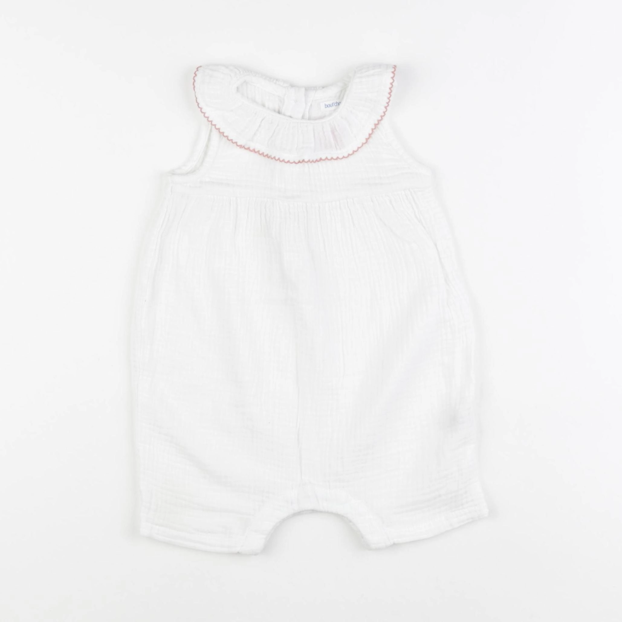 Boutchou - combinaison blanc - 9 mois