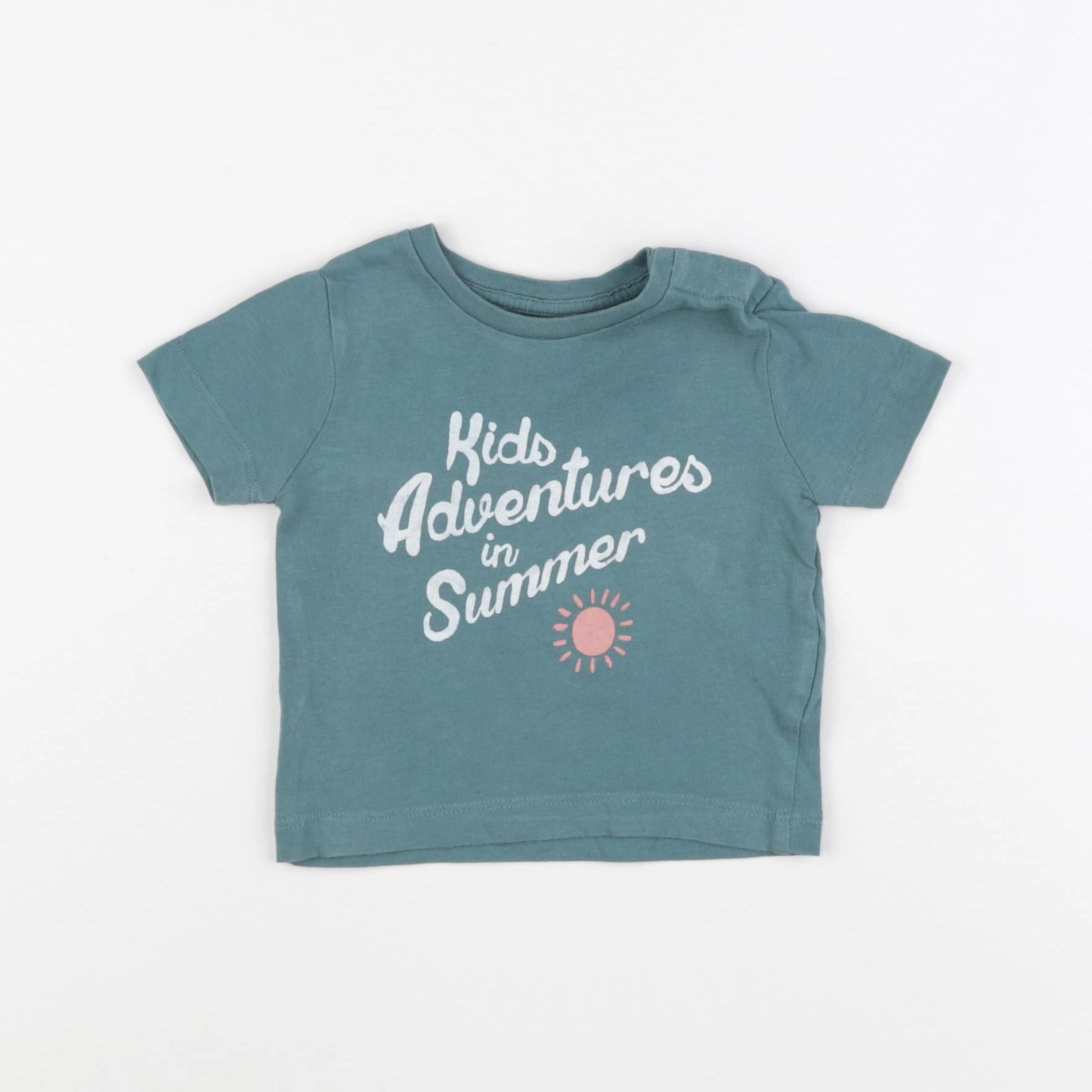 Boutchou - tee-shirt vert - 6 mois