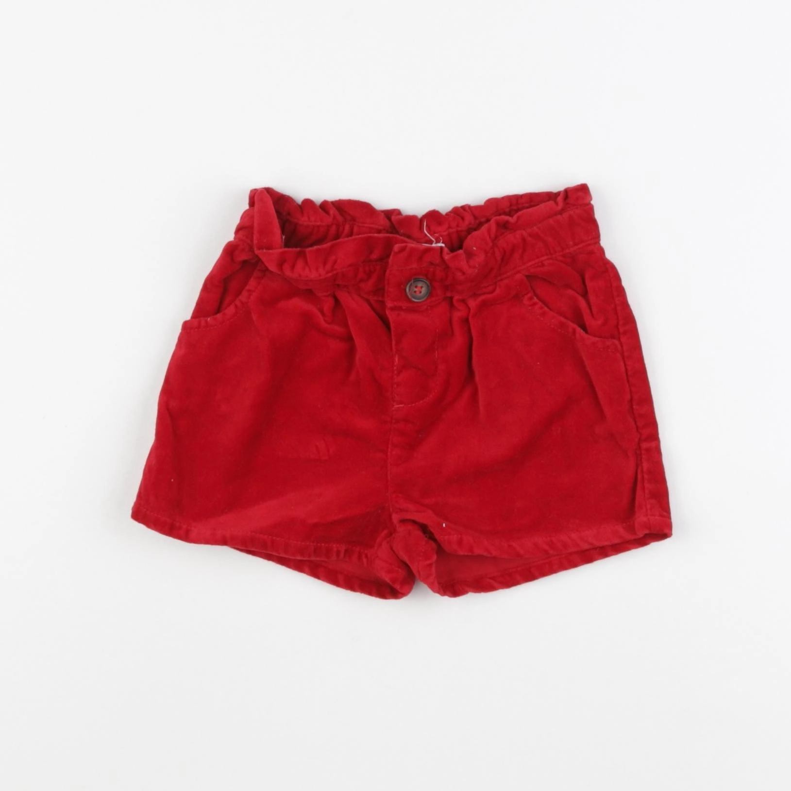 Boutchou - short rouge - 18 mois