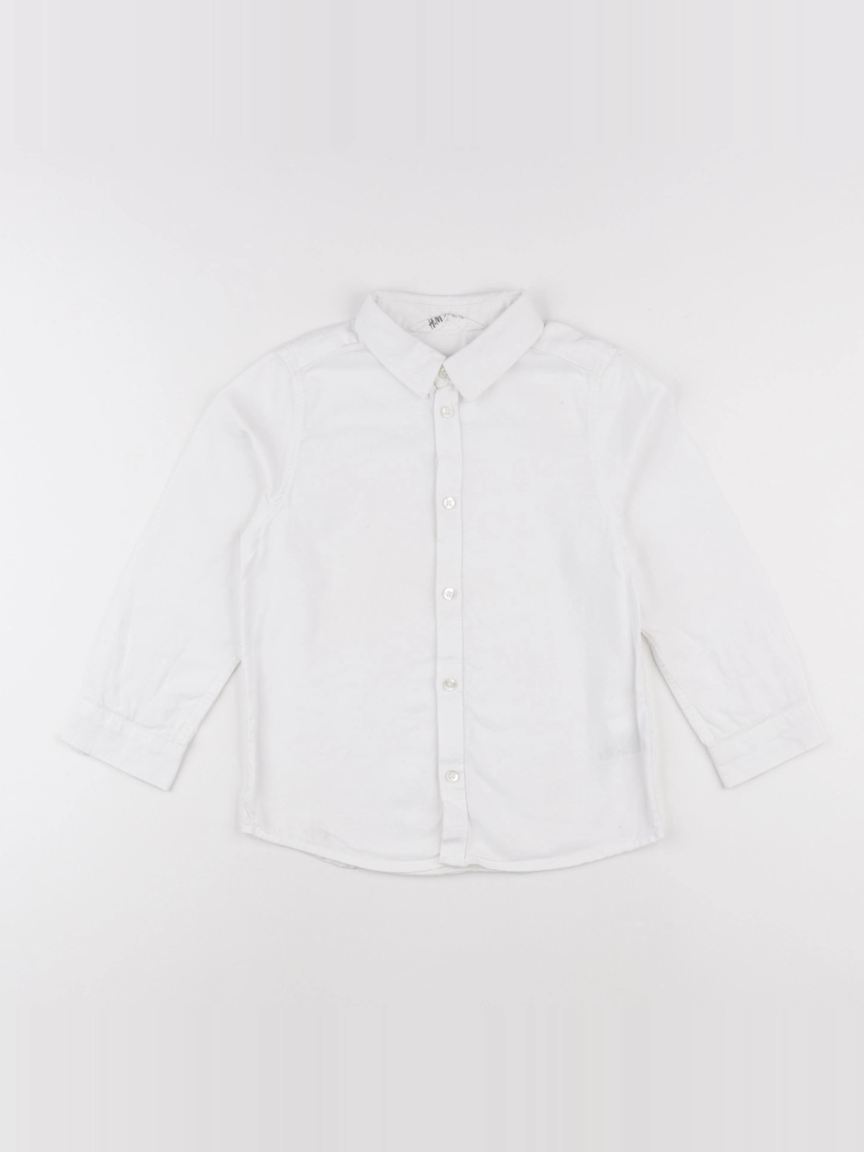 H&M - chemise blanc - 6/7 ans