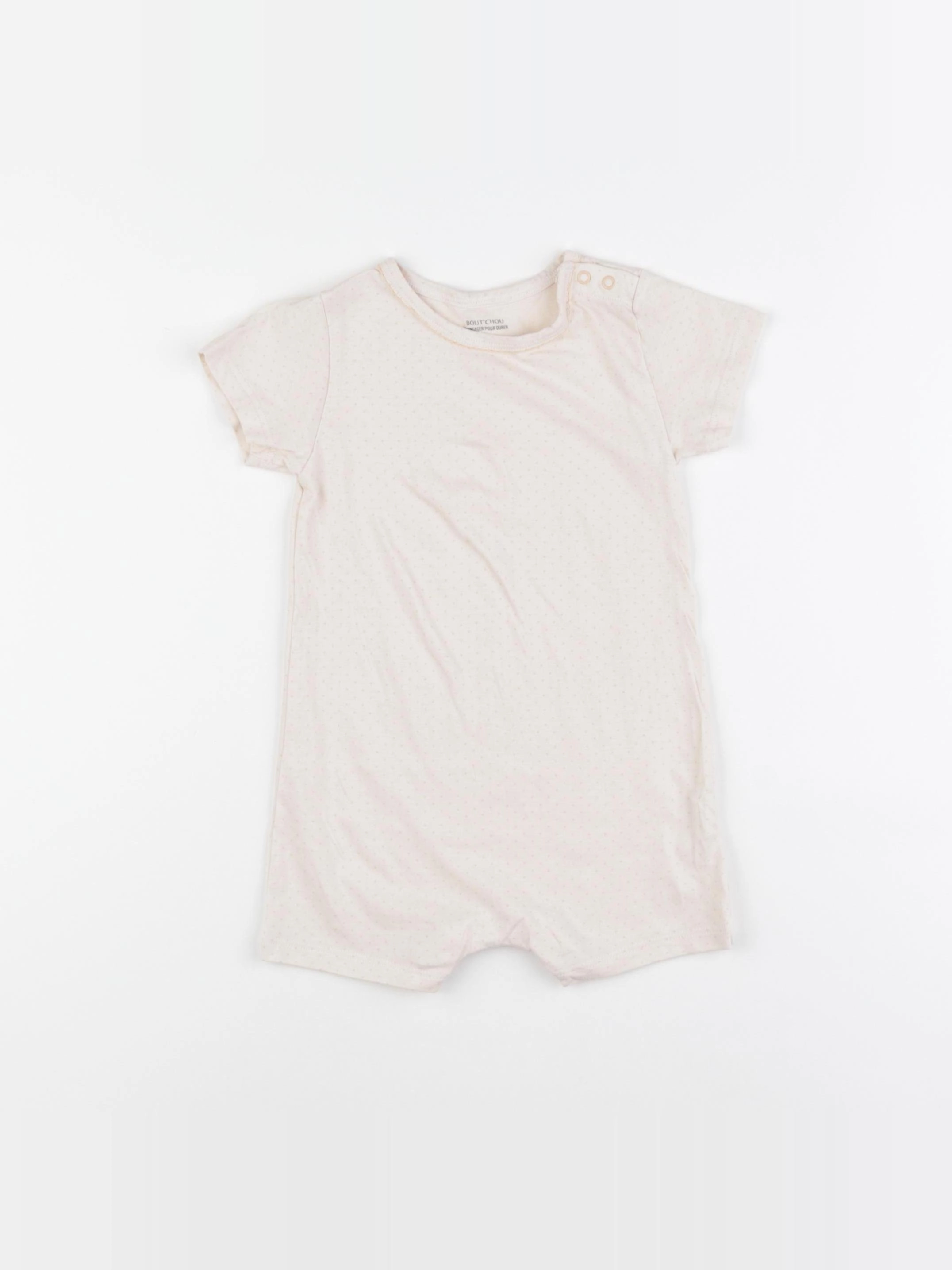 Boutchou - pyjama coton rose - 12 mois