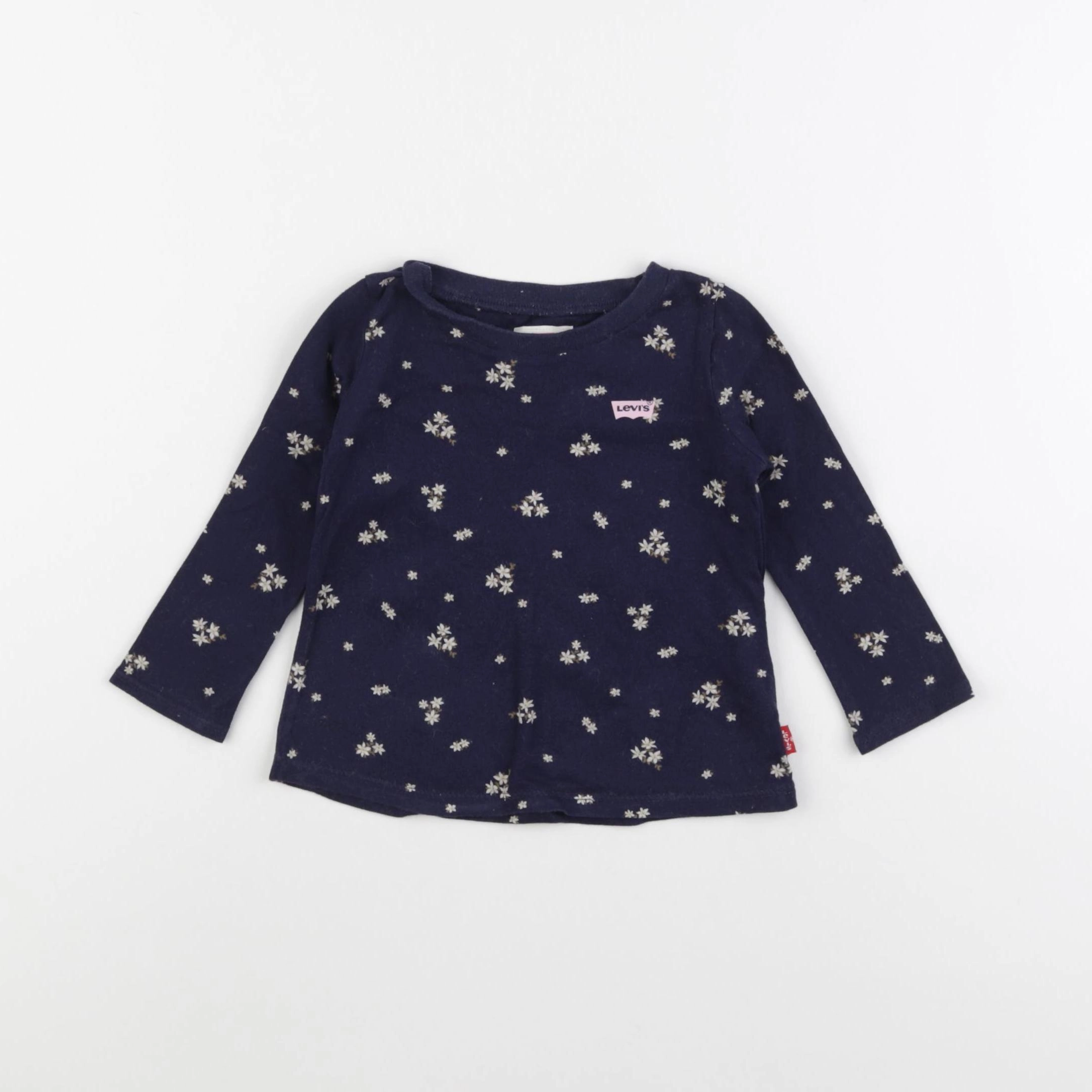 Levi's - tee-shirt bleu - 12 mois