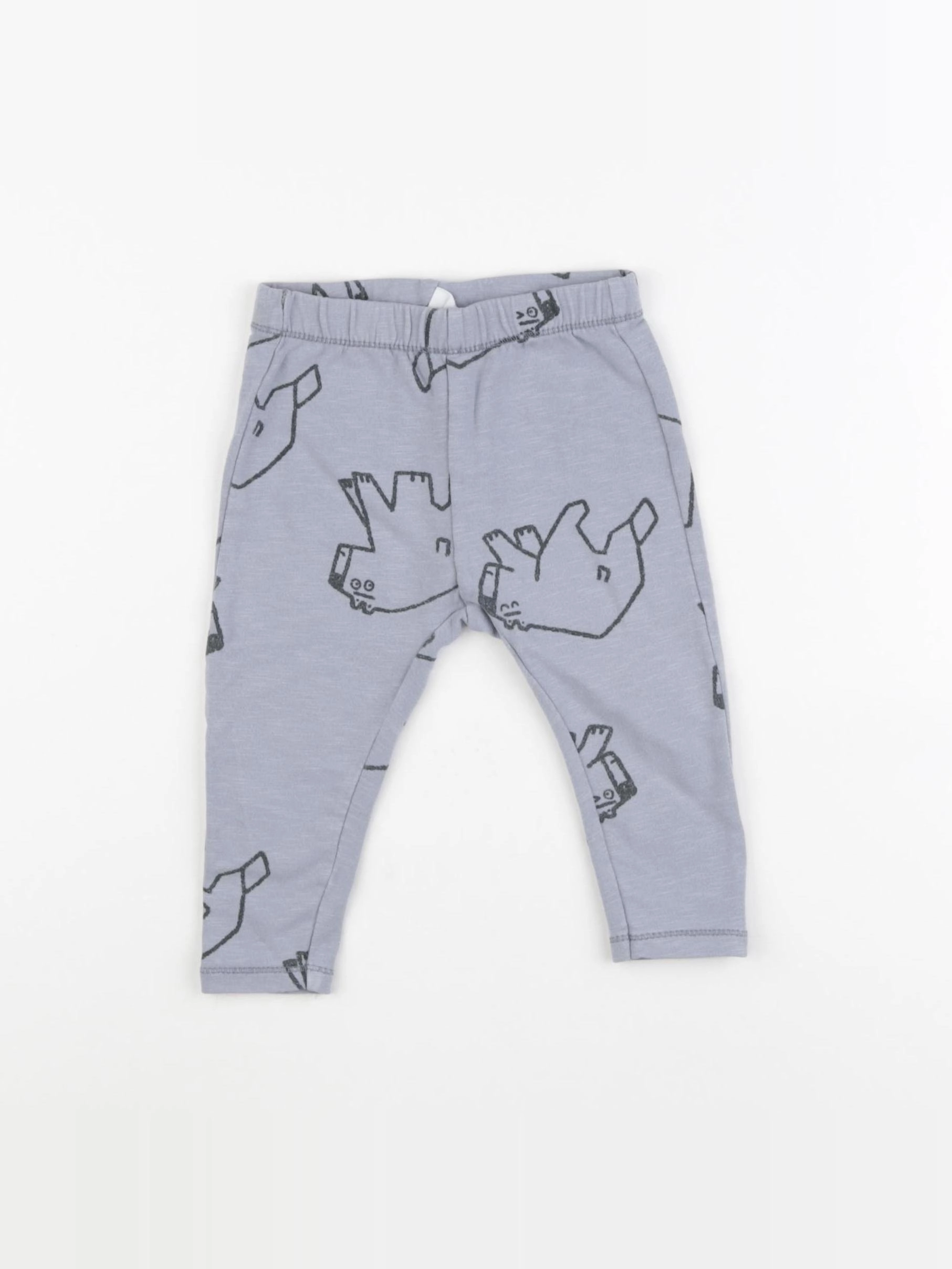 Zara - sarouel bleu - 12/9 mois