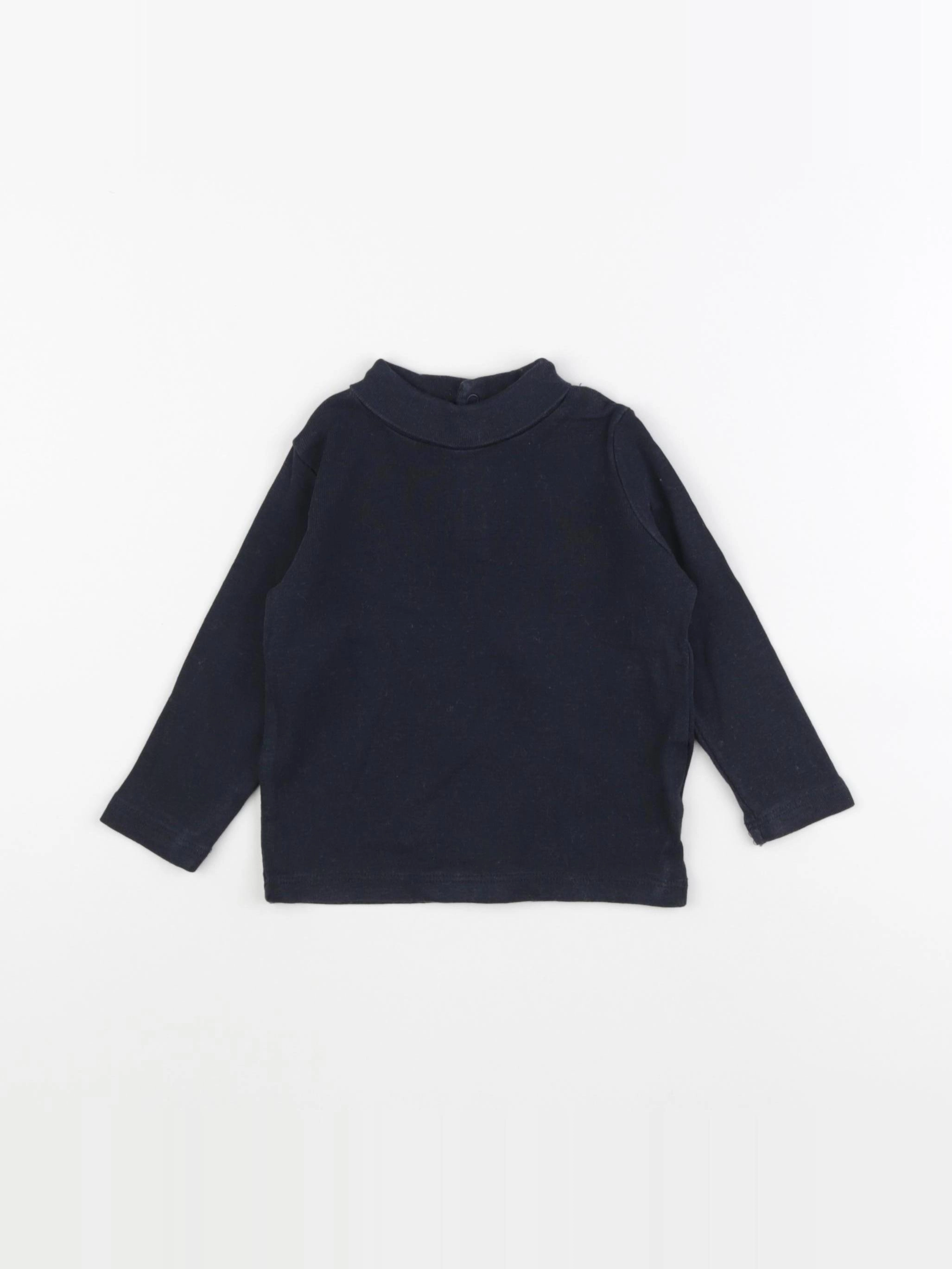 Boutchou - sous-pull bleu - 12 mois