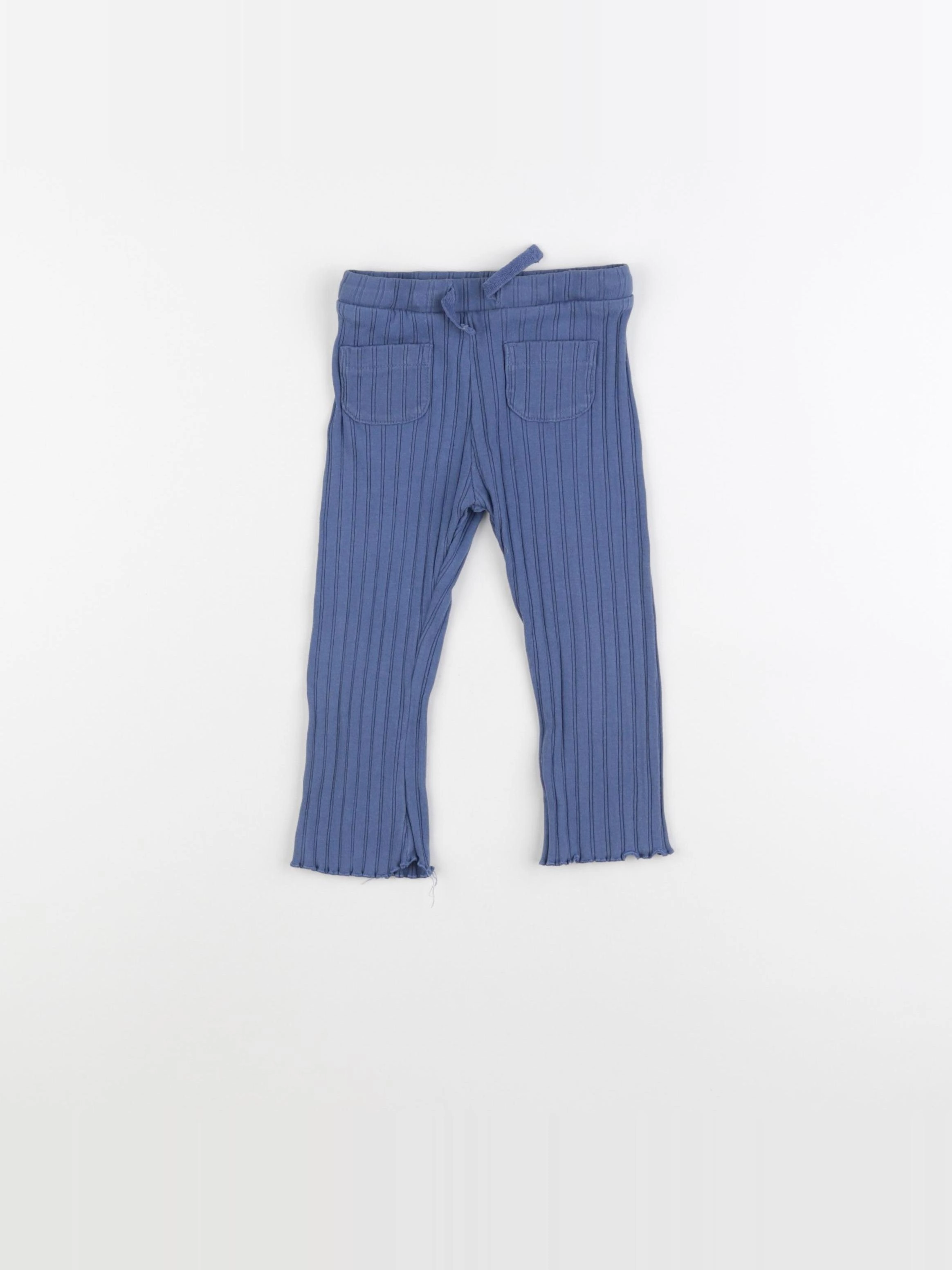 Boutchou - legging bleu - 12 mois