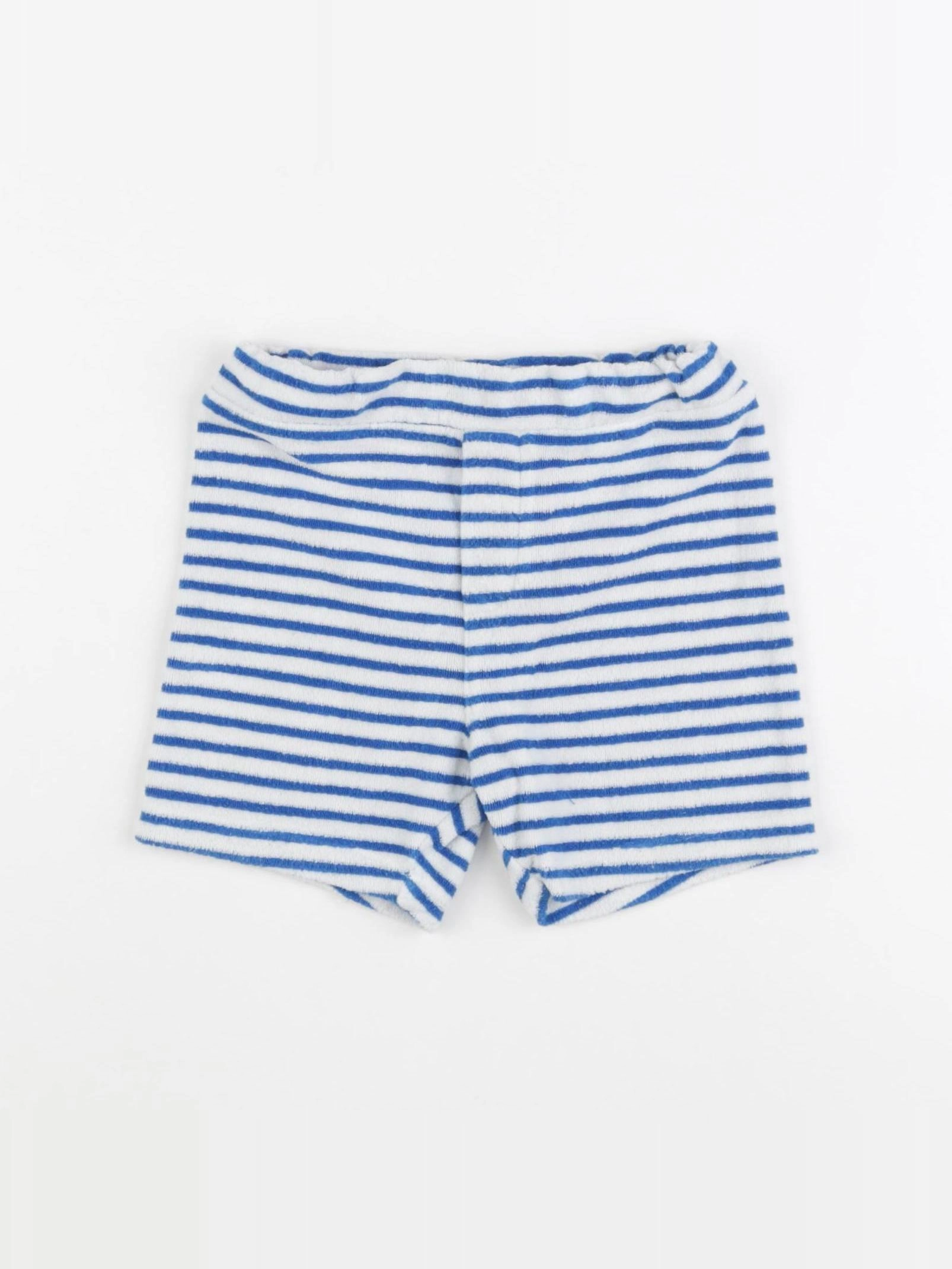 Jacadi - short blanc, bleu - 24 mois