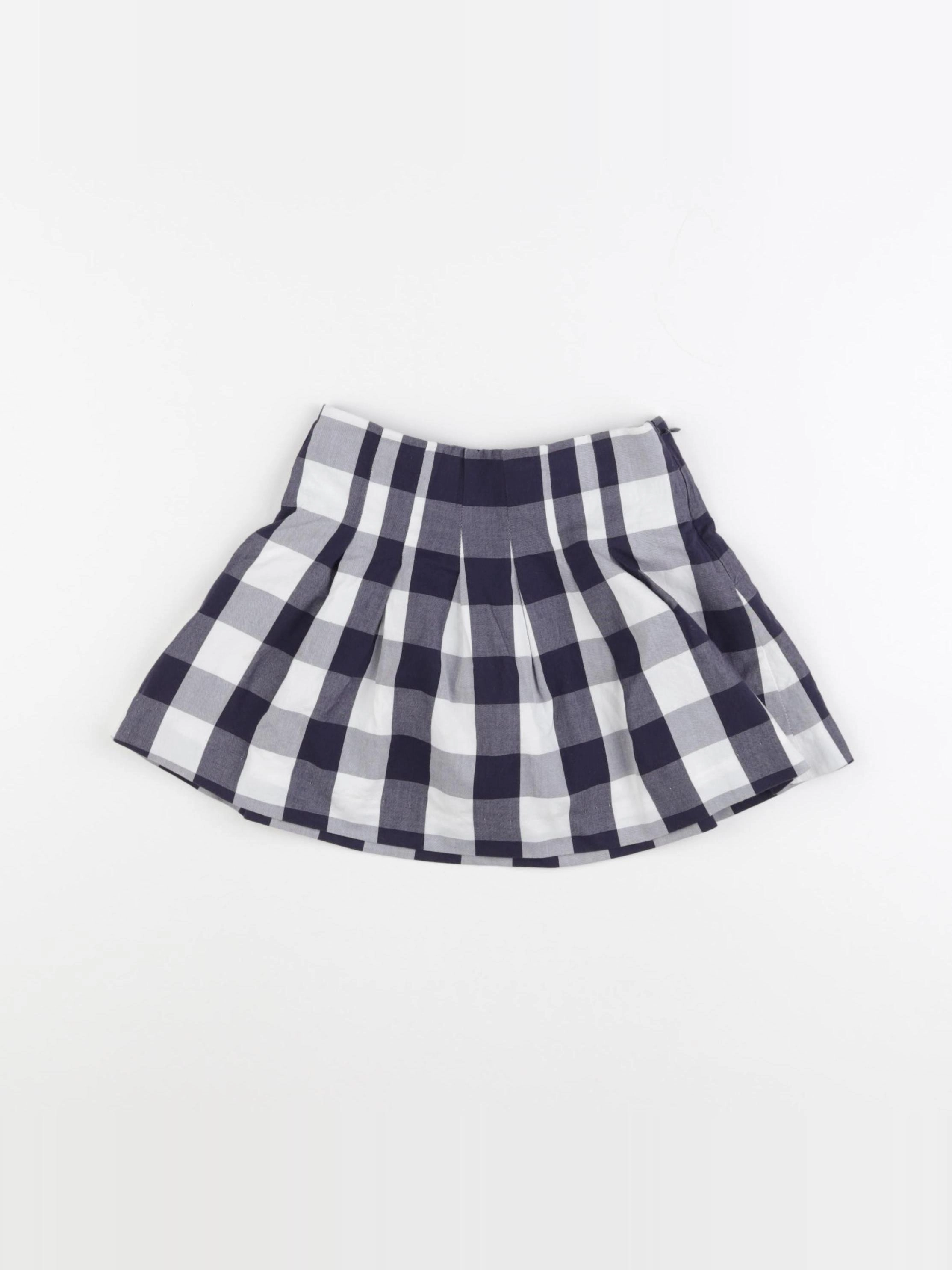 Jacadi - jupe blanc, bleu - 4 ans