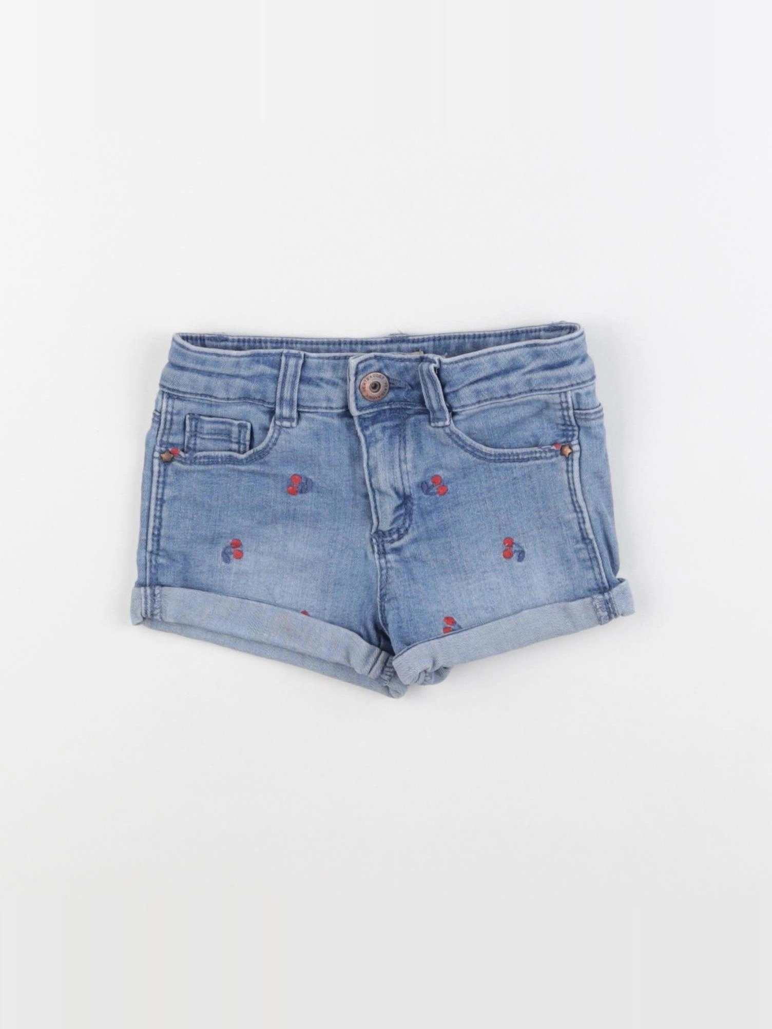 Vertbaudet - short bleu - 2 ans