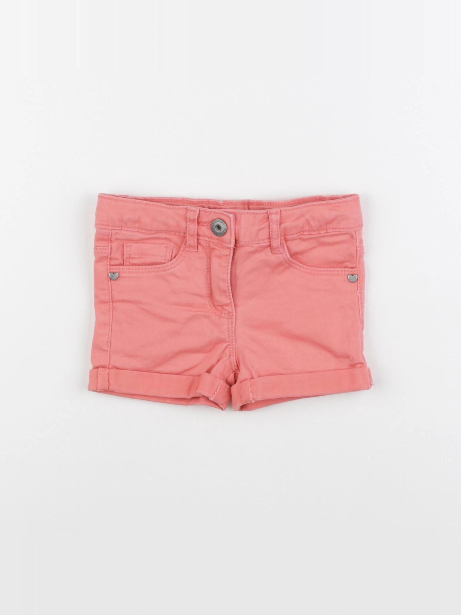 Vertbaudet - short rose - 2 ans