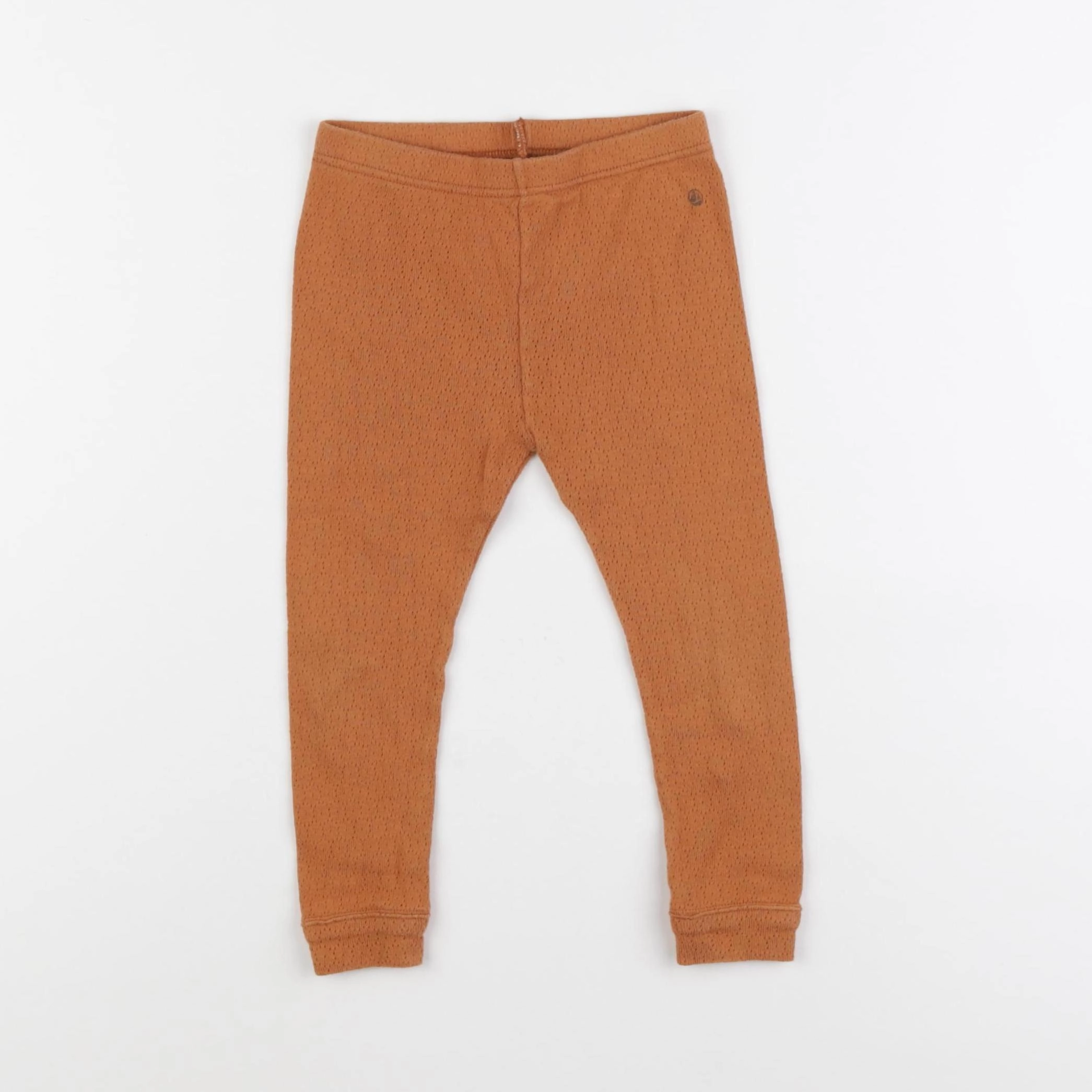 Petit Bateau - legging marron - 24 mois