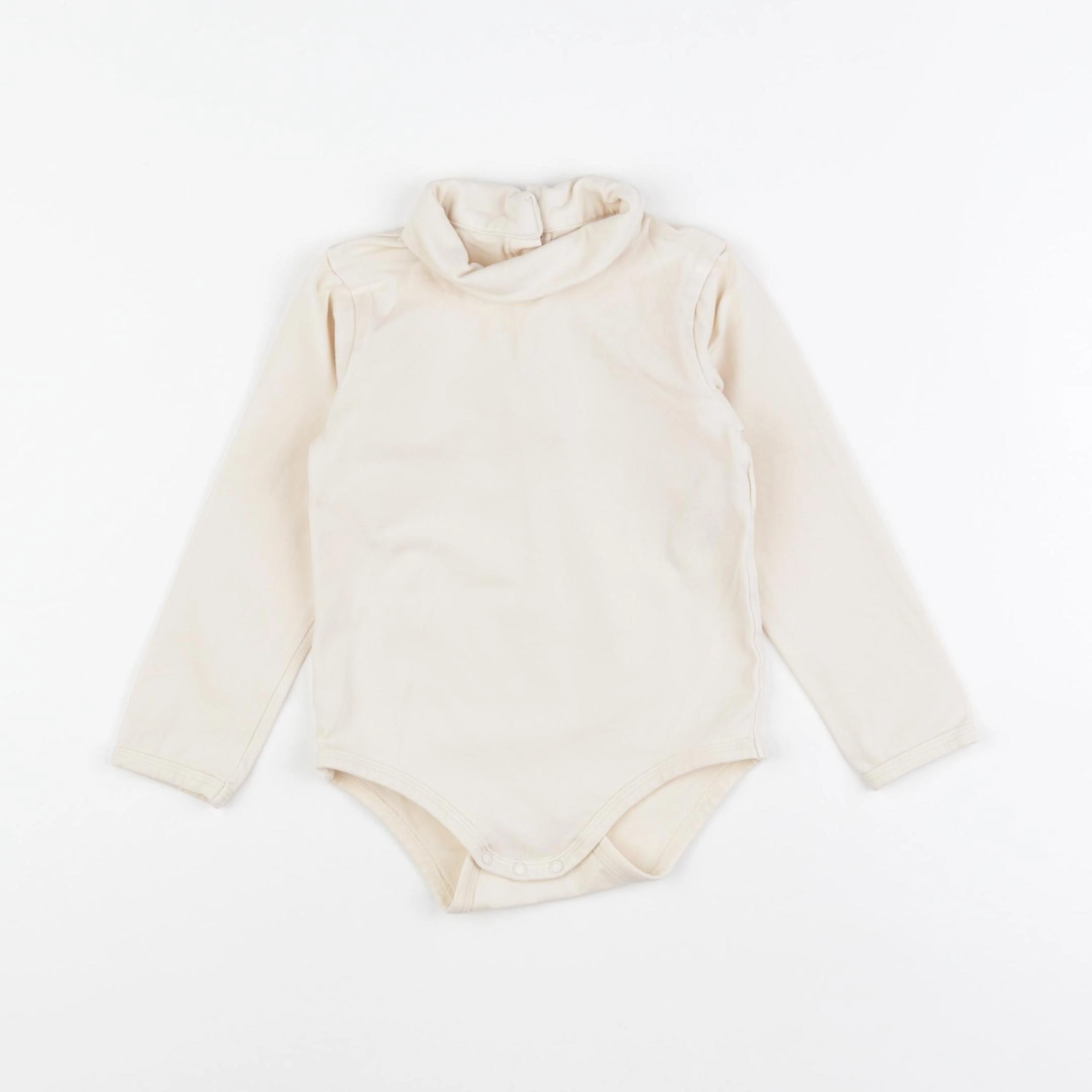 Vertbaudet - body à col beige - 36 mois
