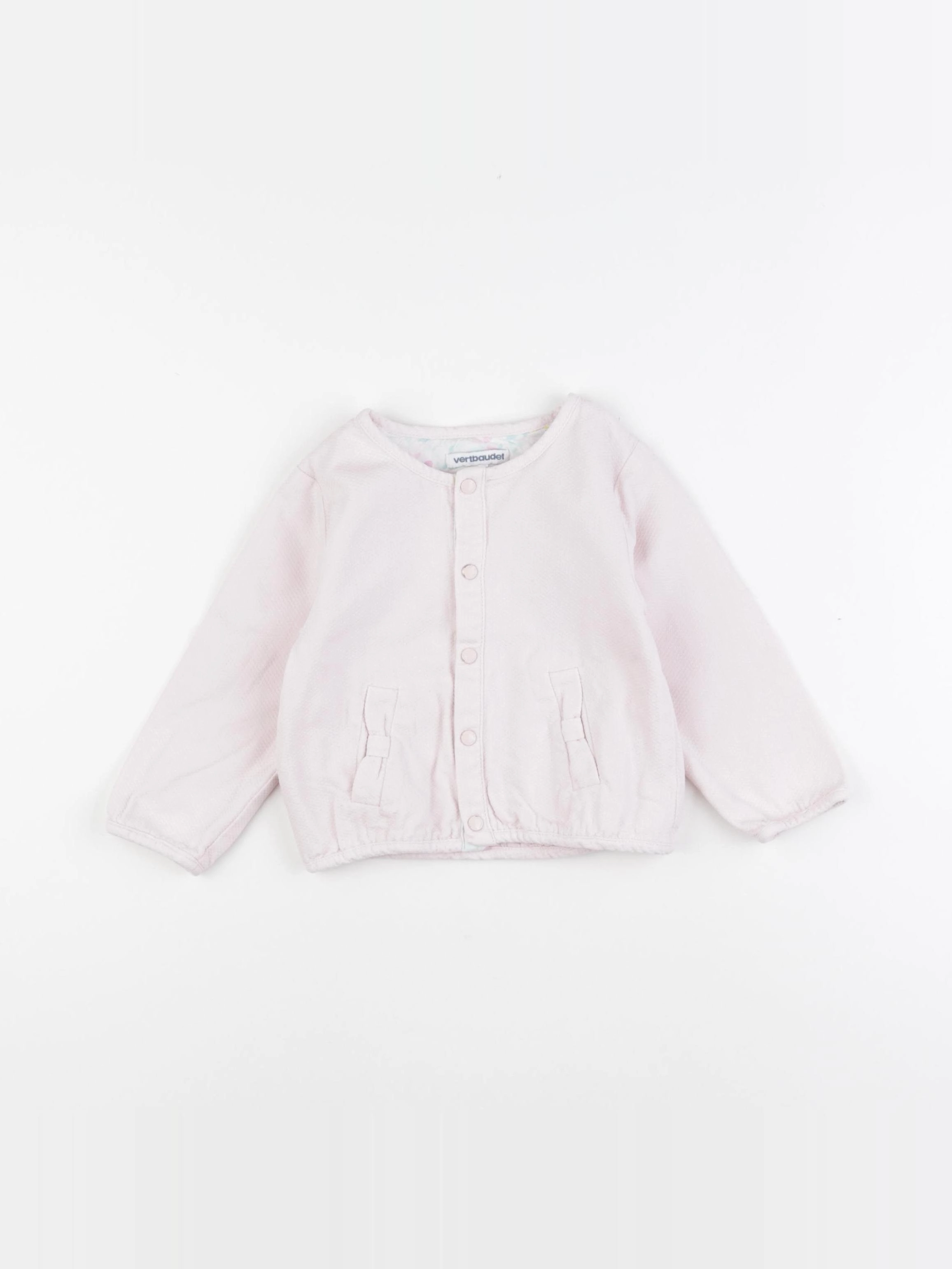 Vertbaudet - veste rose - 24 mois