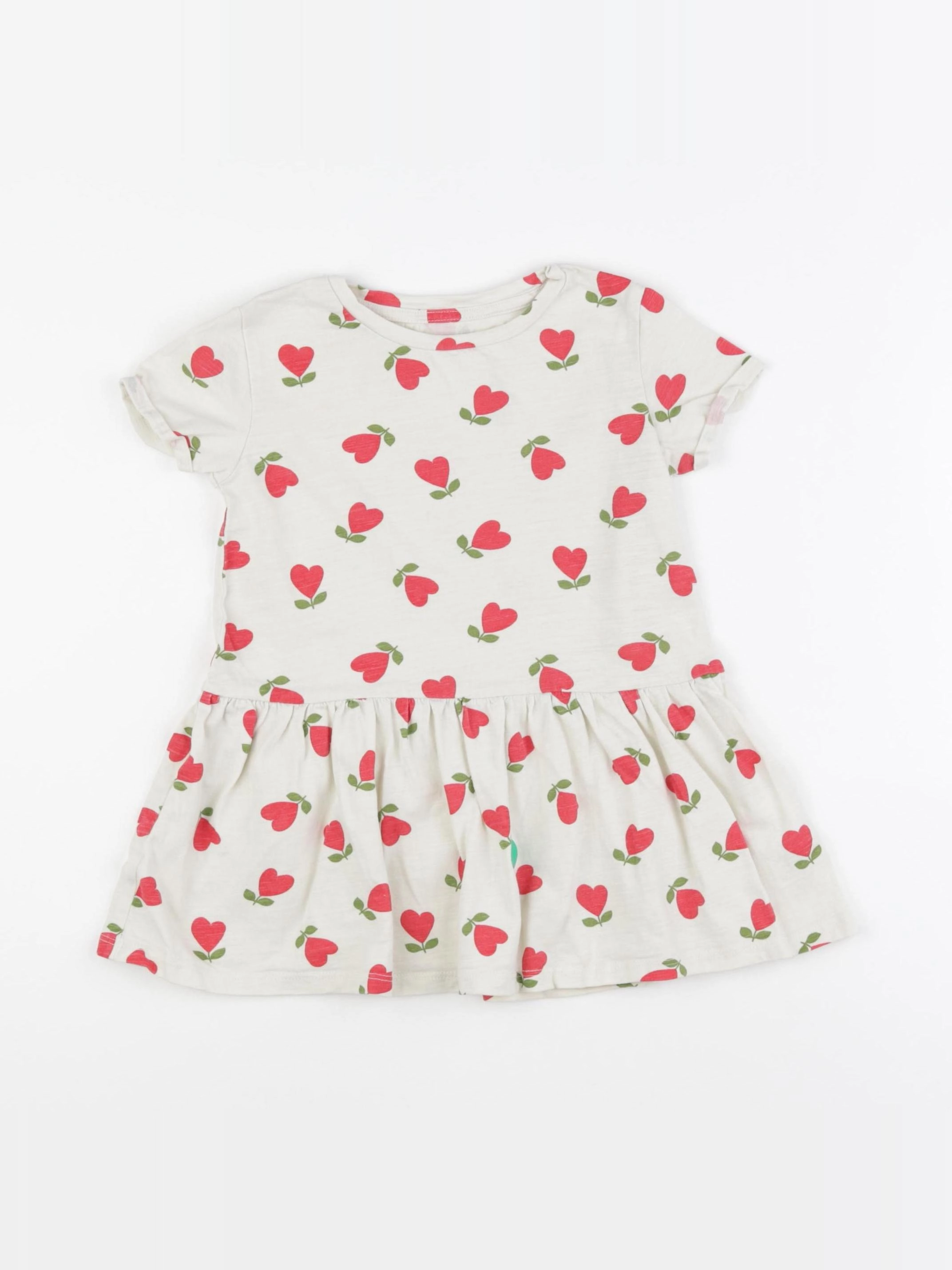 Vertbaudet - robe multicolore - 3 ans
