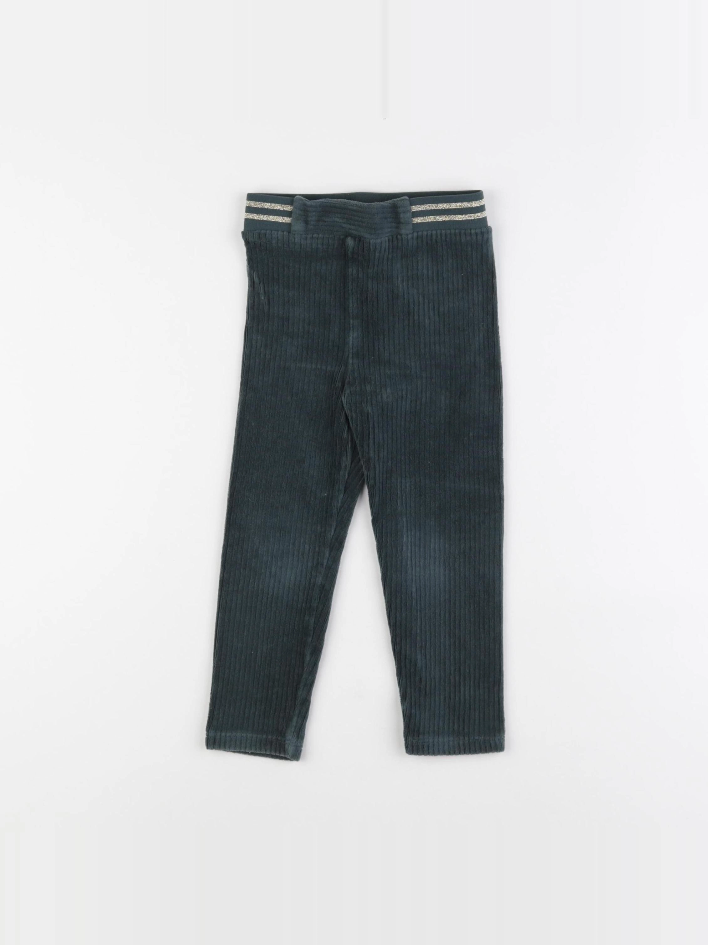 Vertbaudet - legging vert - 3 ans