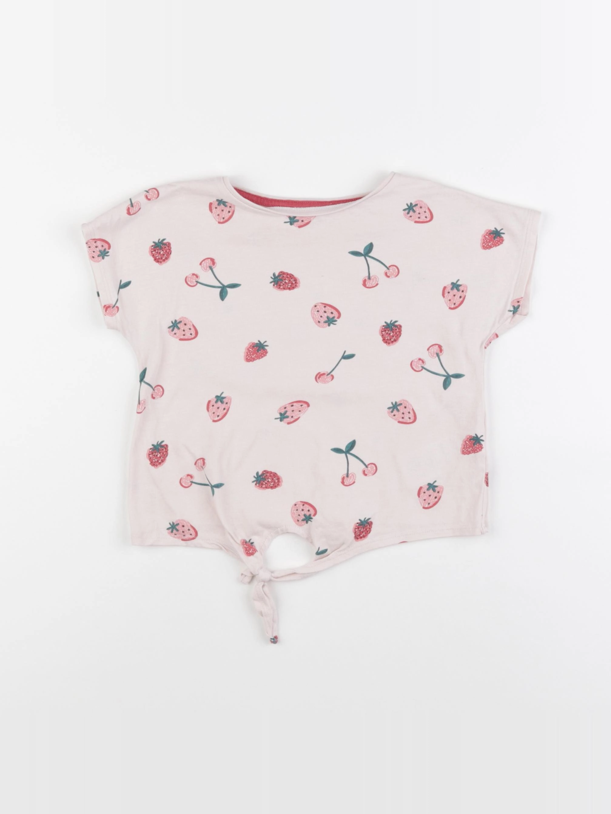 Vertbaudet - tee-shirt rose - 3 ans