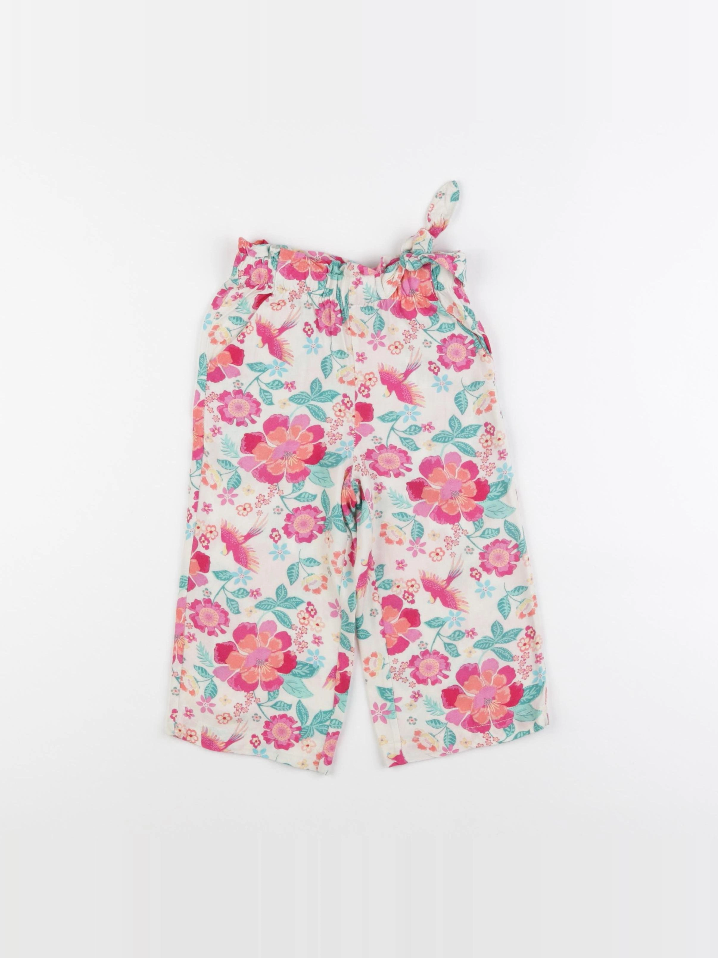 Vertbaudet - sarouel multicolore - 2 ans
