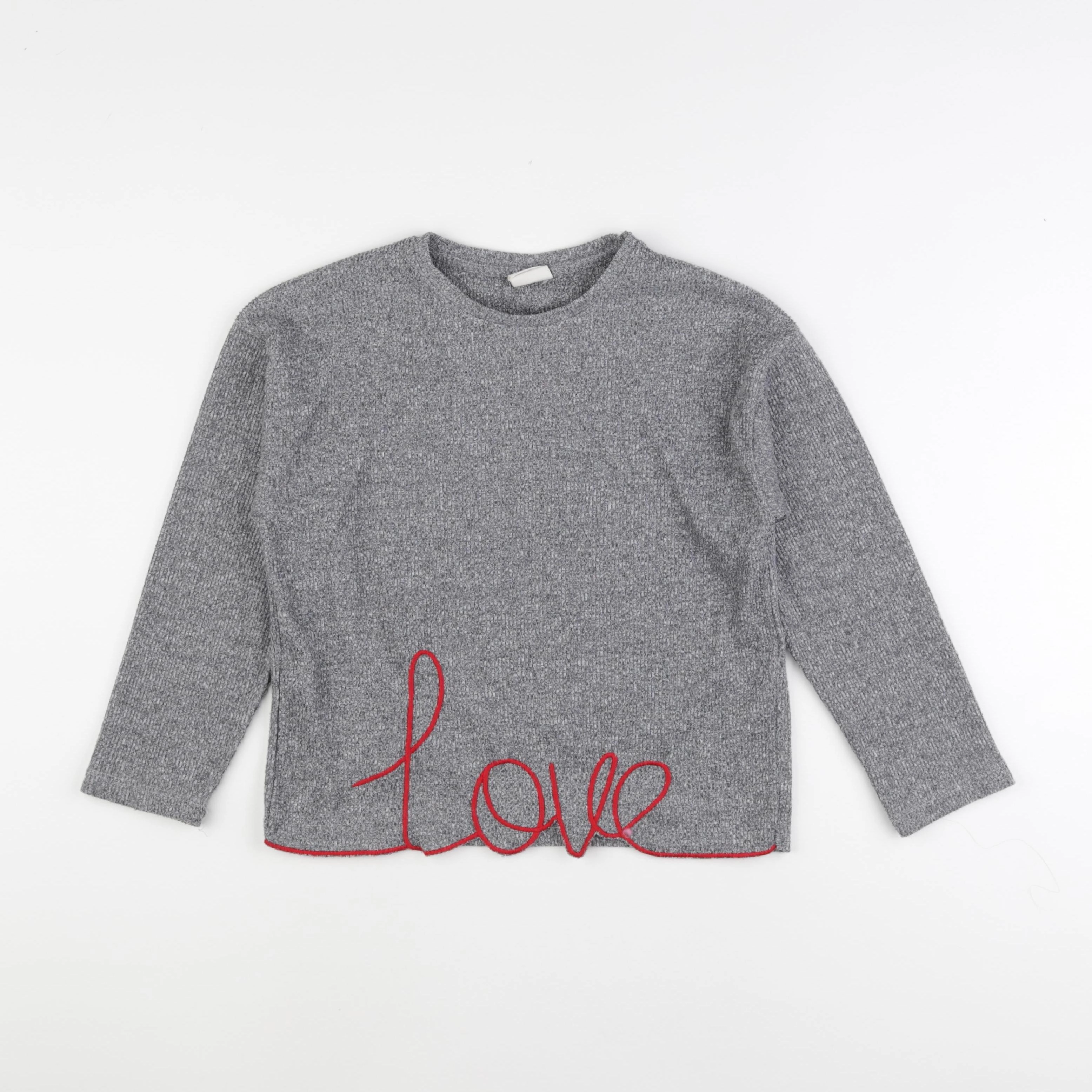Zara - tee-shirt gris - 9 ans