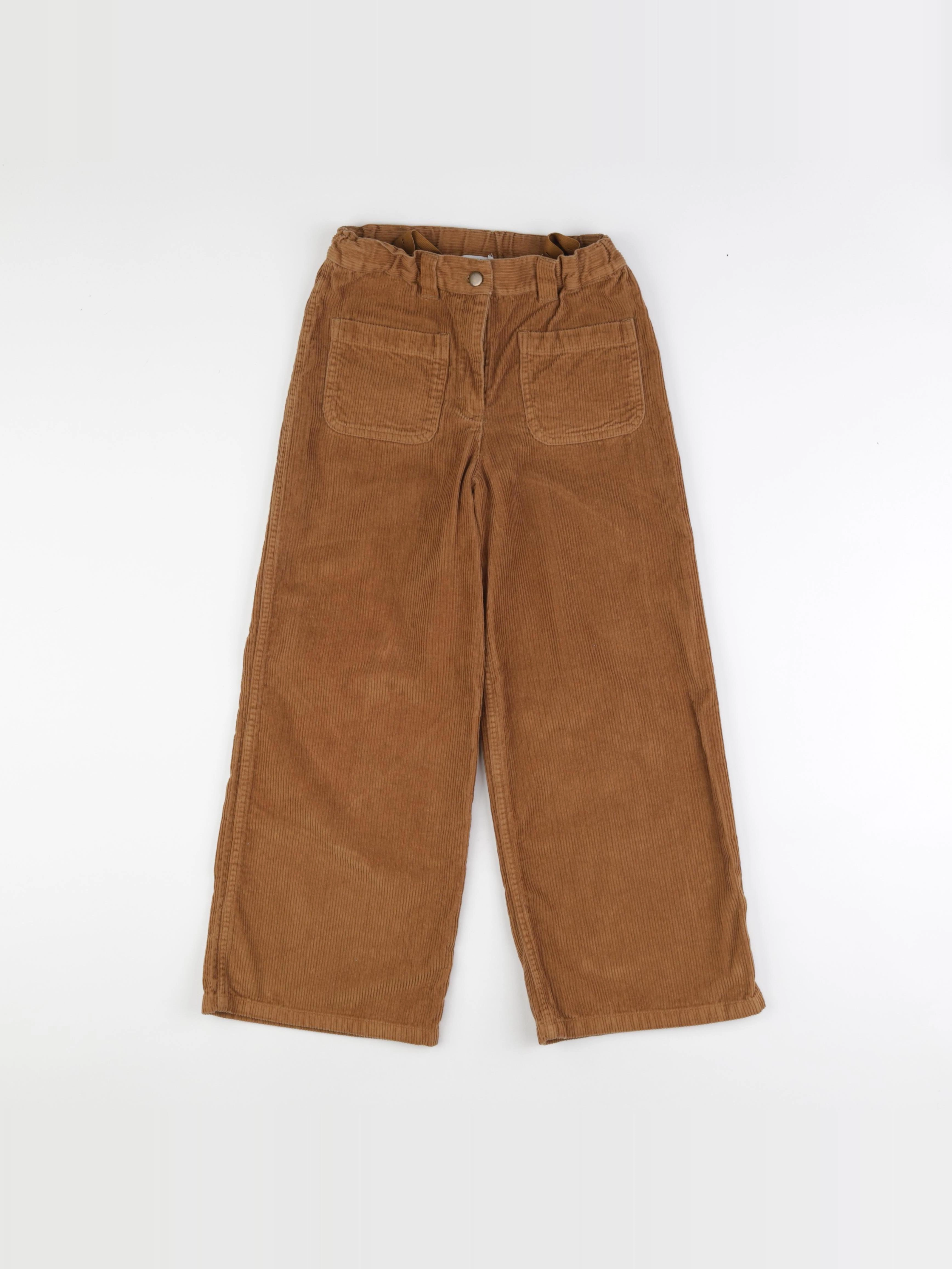 Monoprix - pantalon marron - 12 ans