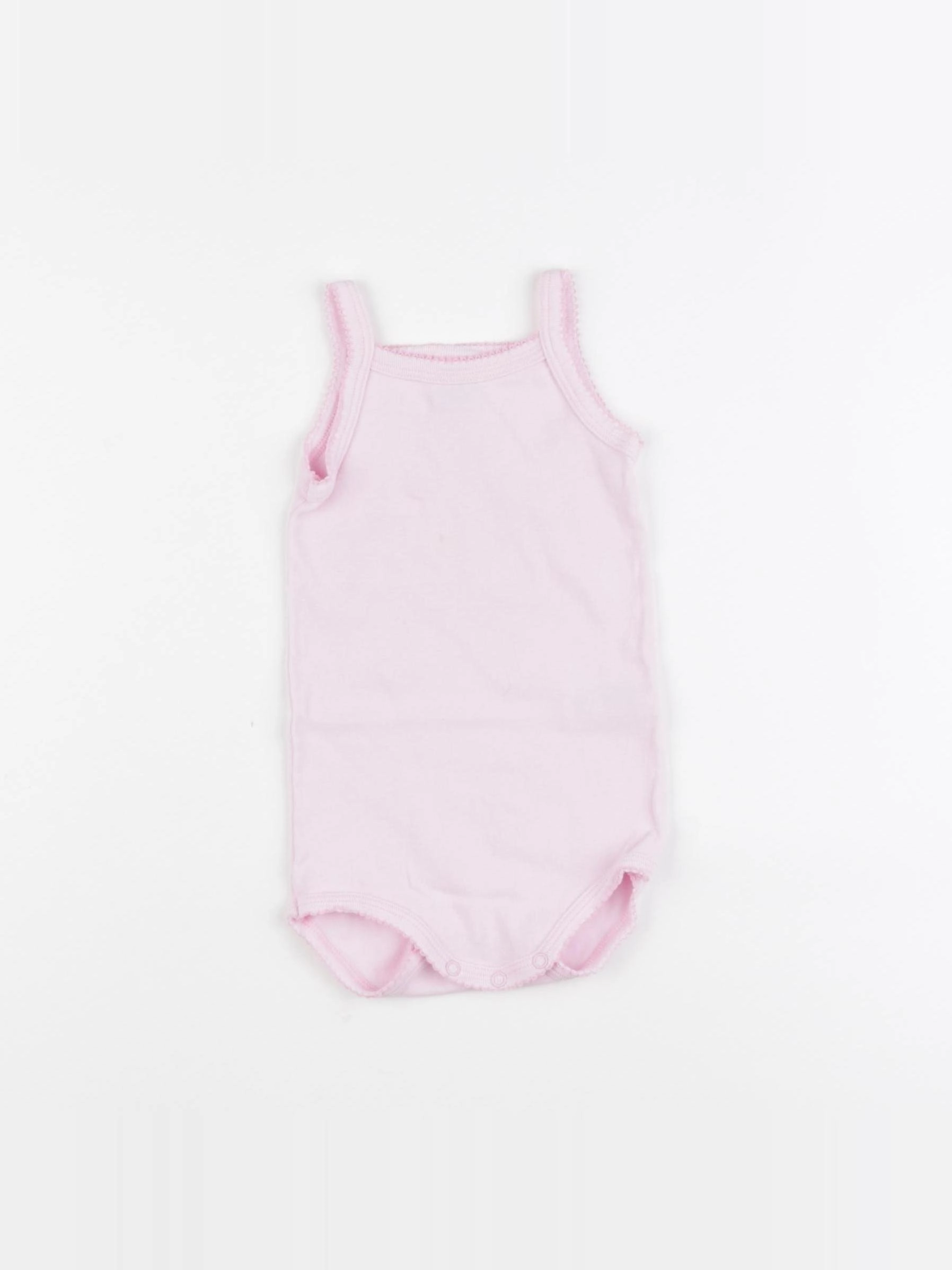 Petit Bateau - body rose - 6 mois
