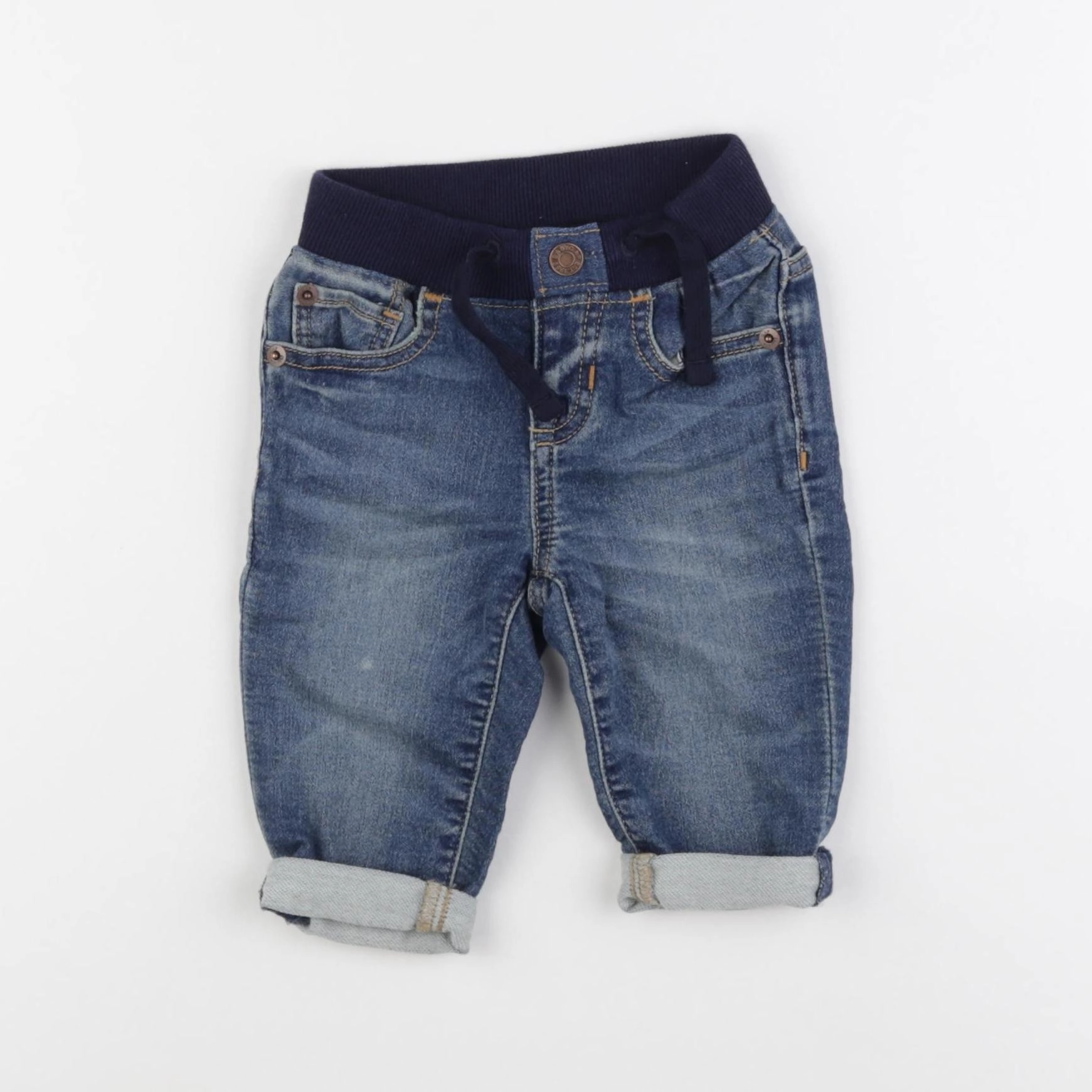 GAP - jean bleu - 3/6 mois