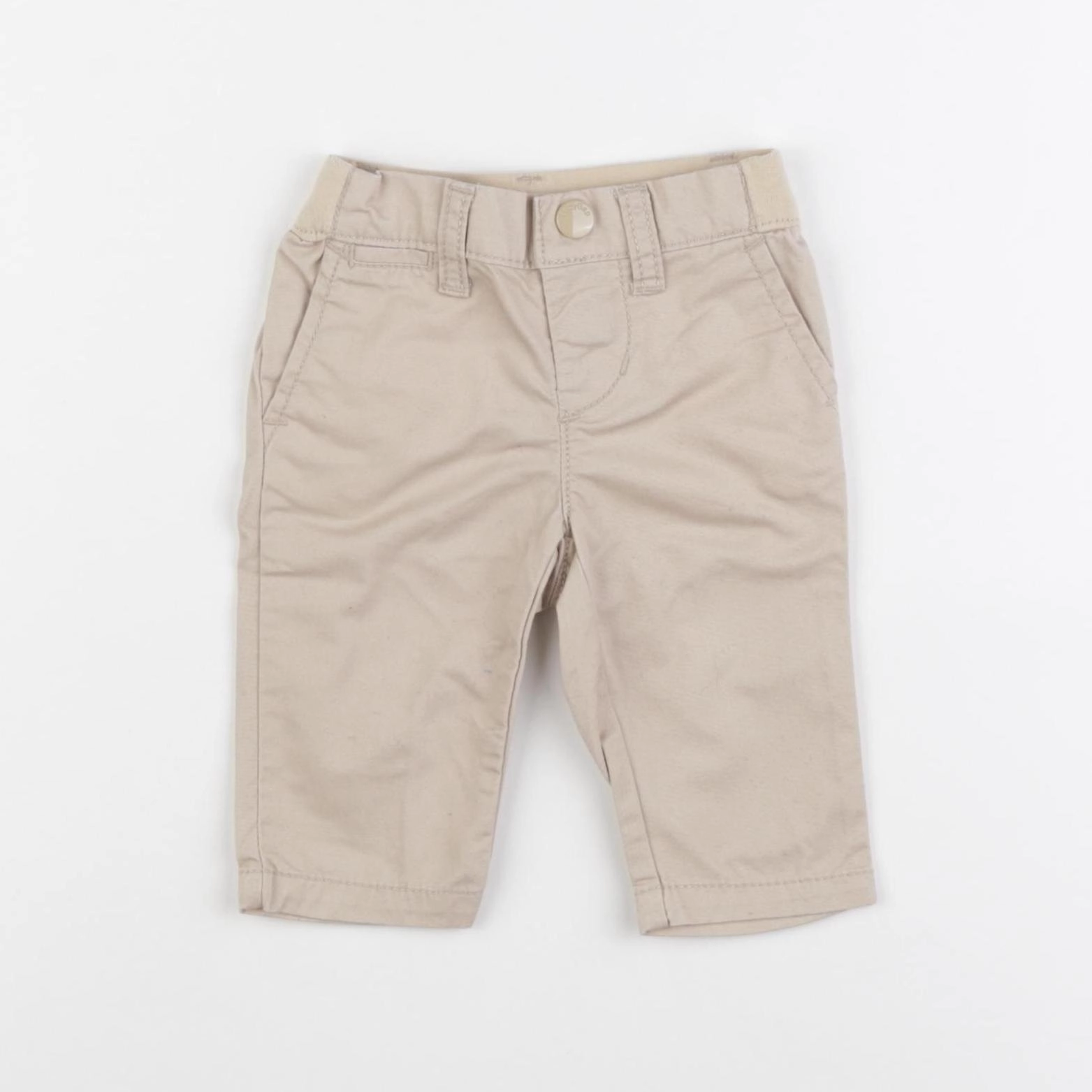 GAP - pantalon beige - 0/3 mois