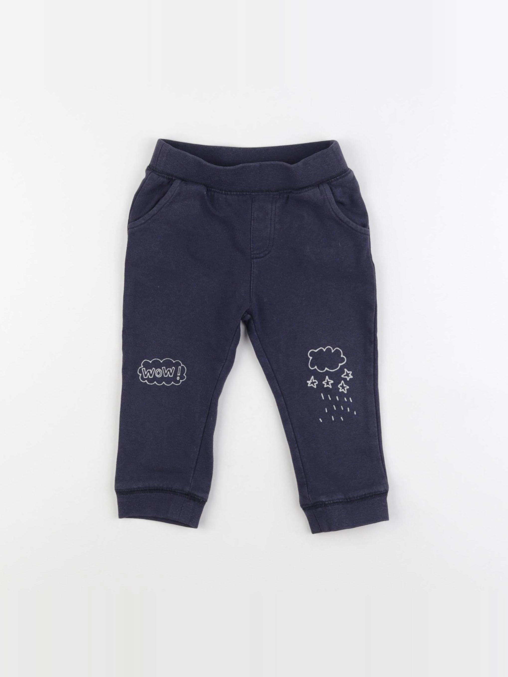 Vertbaudet - jogging bleu - 18 mois