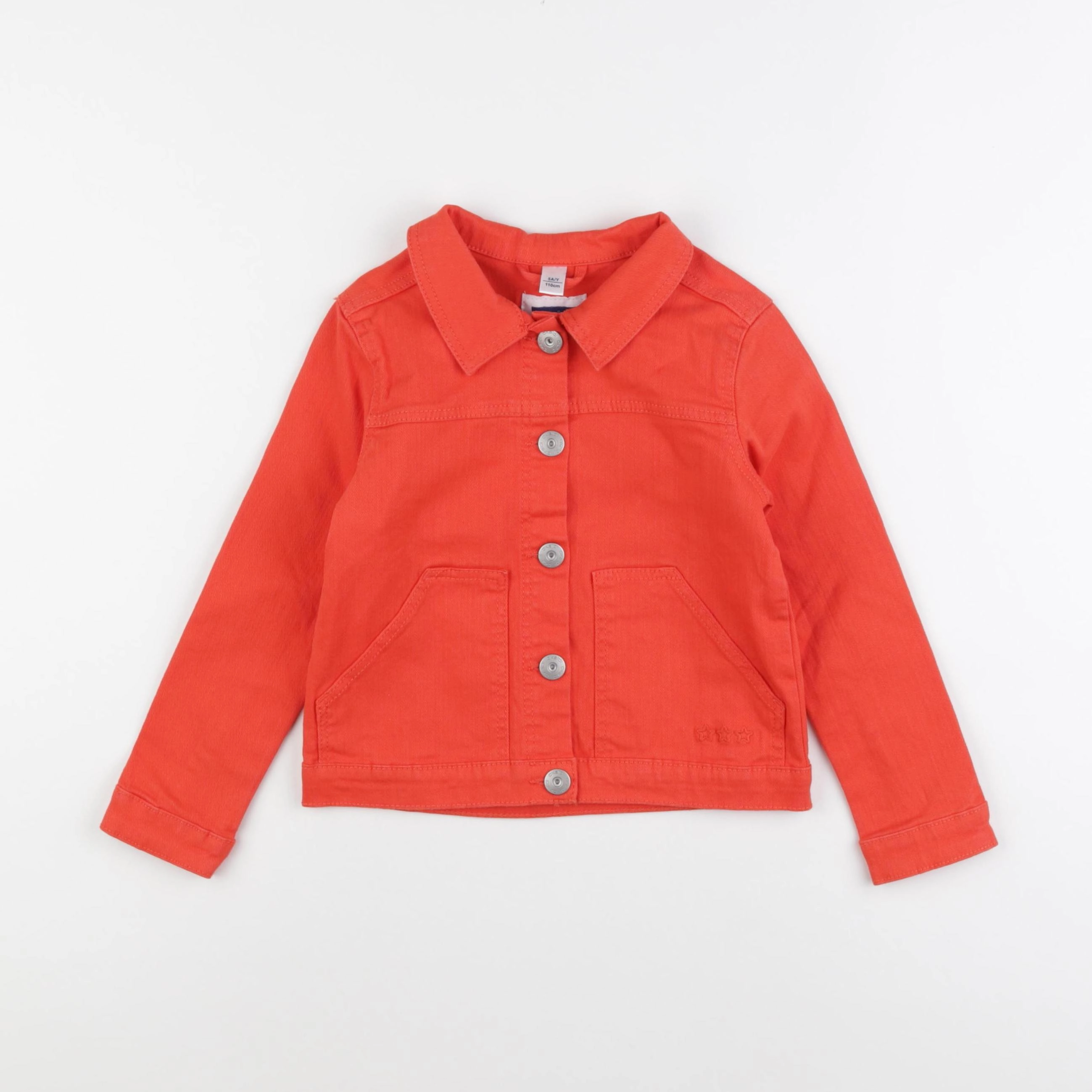 Okaidi - veste orange - 5 ans
