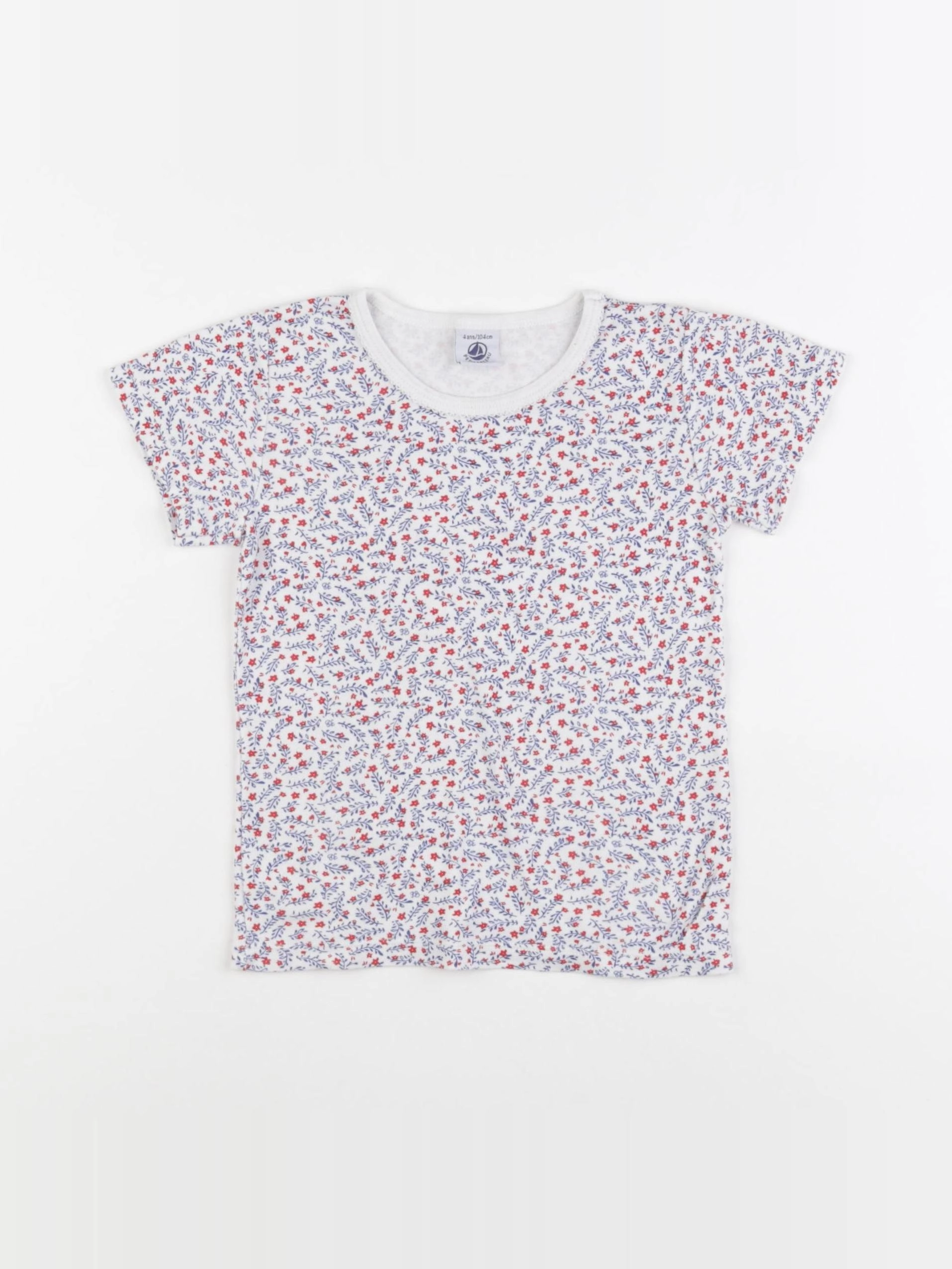 Petit Bateau - maillot de corps multicolore - 4 ans