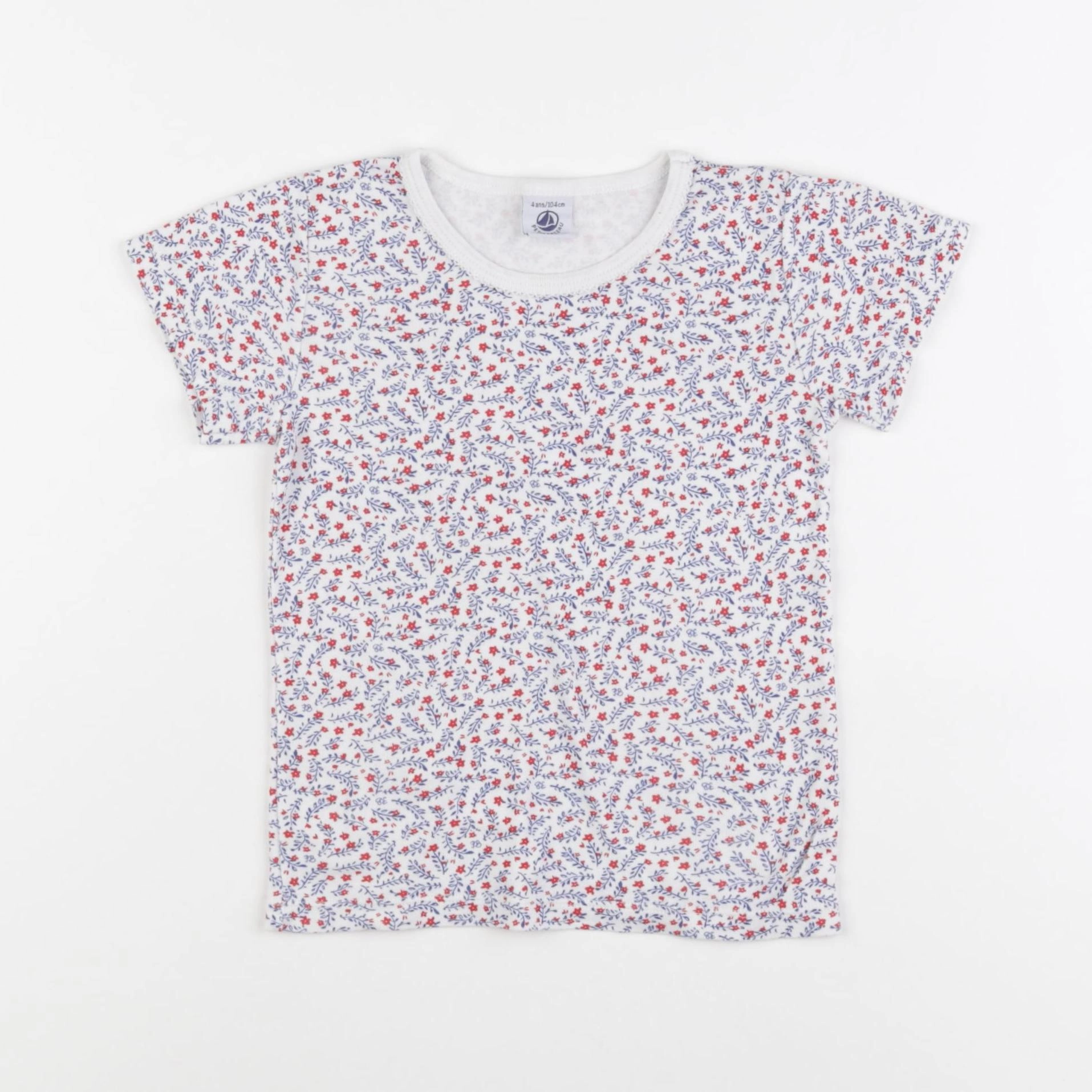 Petit Bateau - maillot de corps multicolore - 4 ans