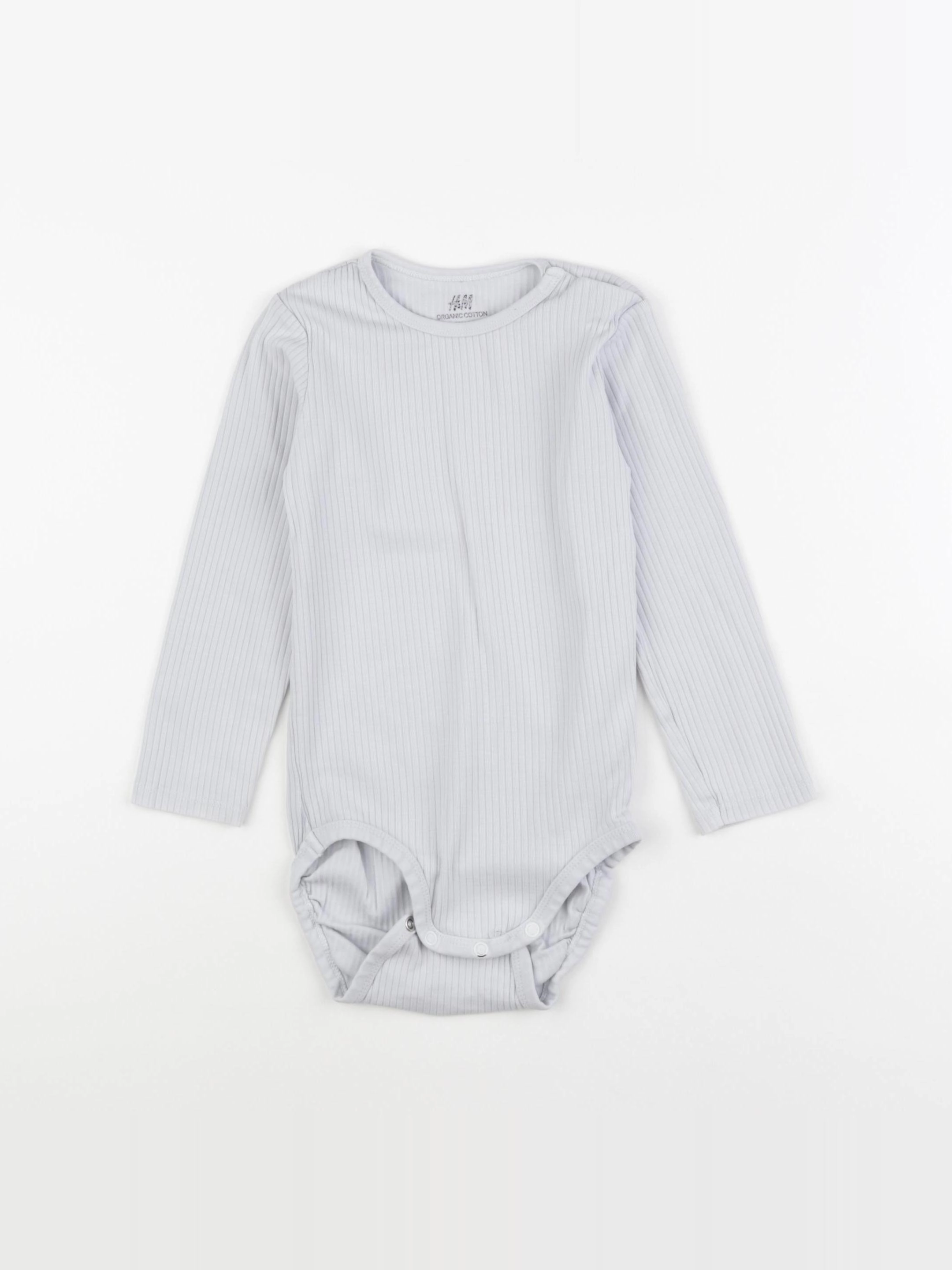 H&M - body bleu - 2/3 ans
