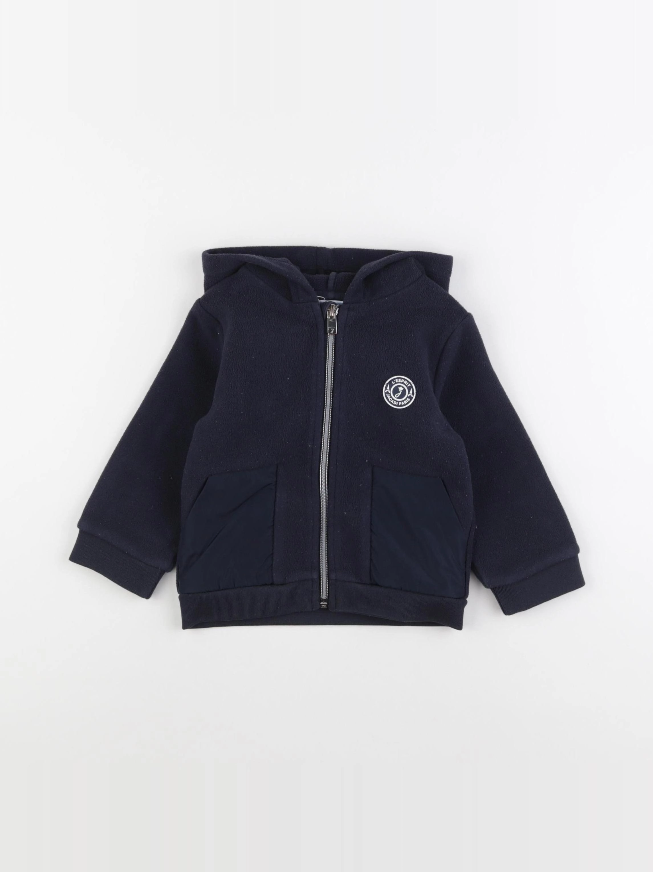 Jacadi - polaire bleu - 24 mois