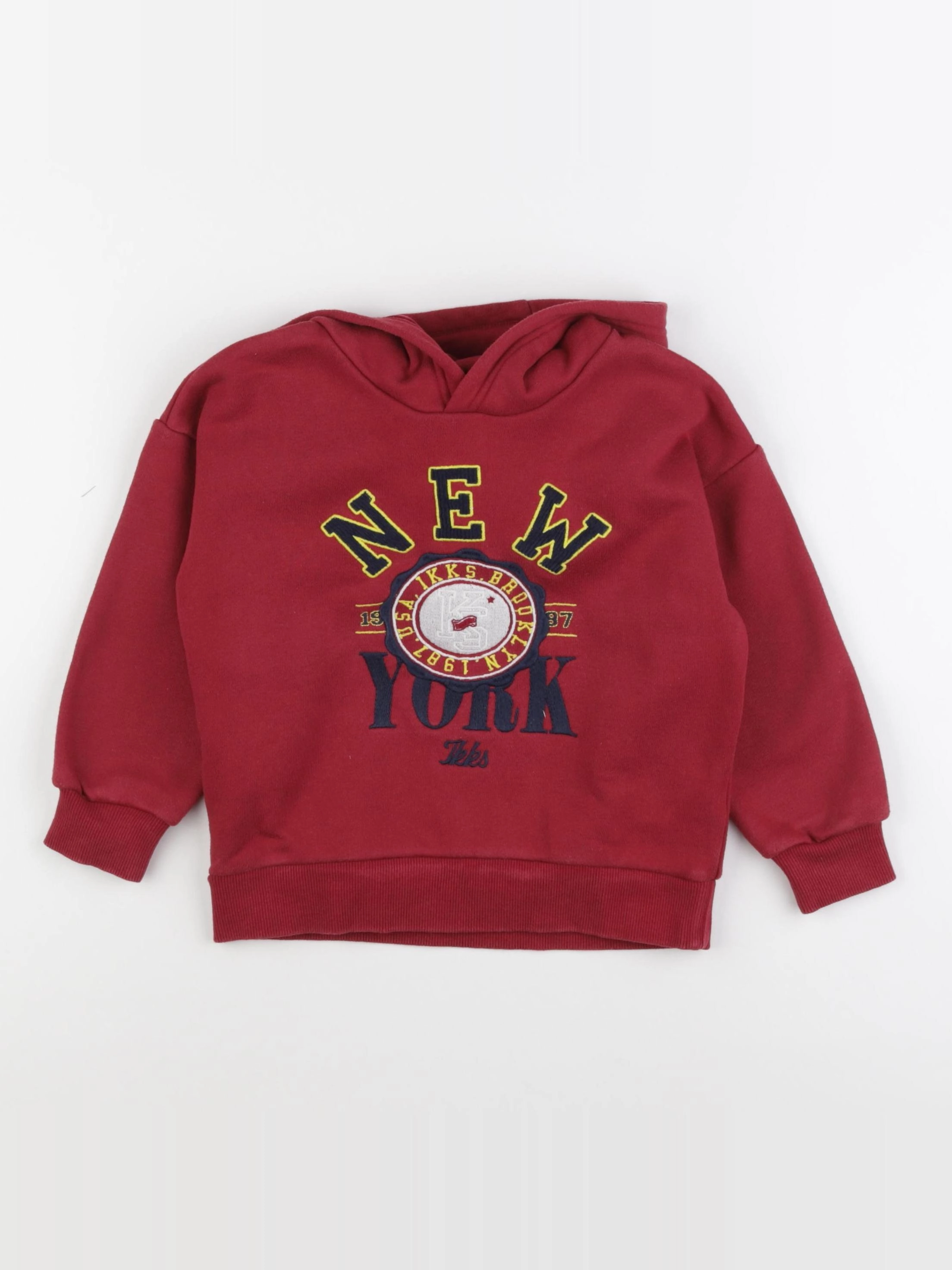 IKKS - sweat rouge - 4 ans