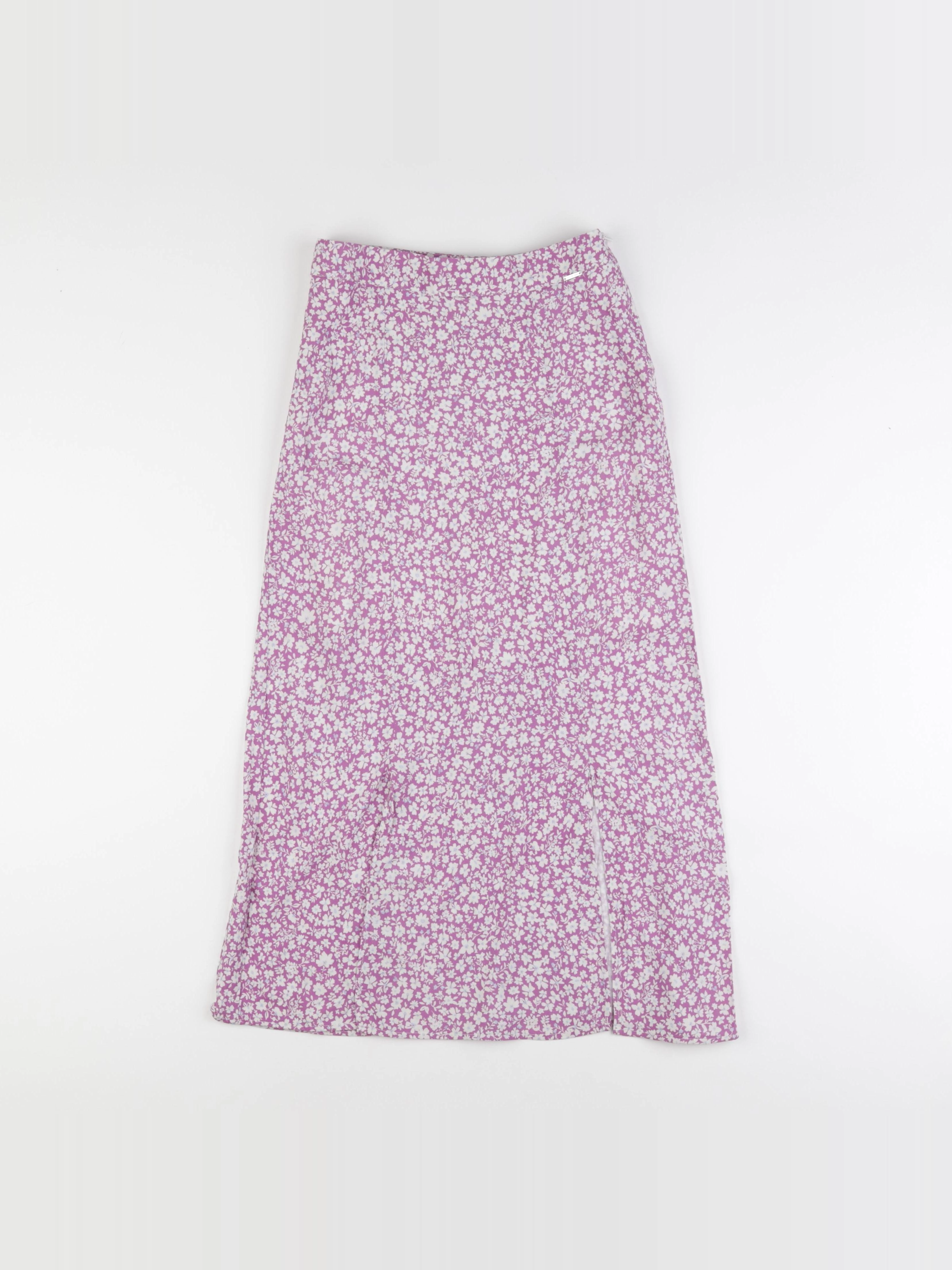 IKKS - jupe blanc, violet - 10 ans