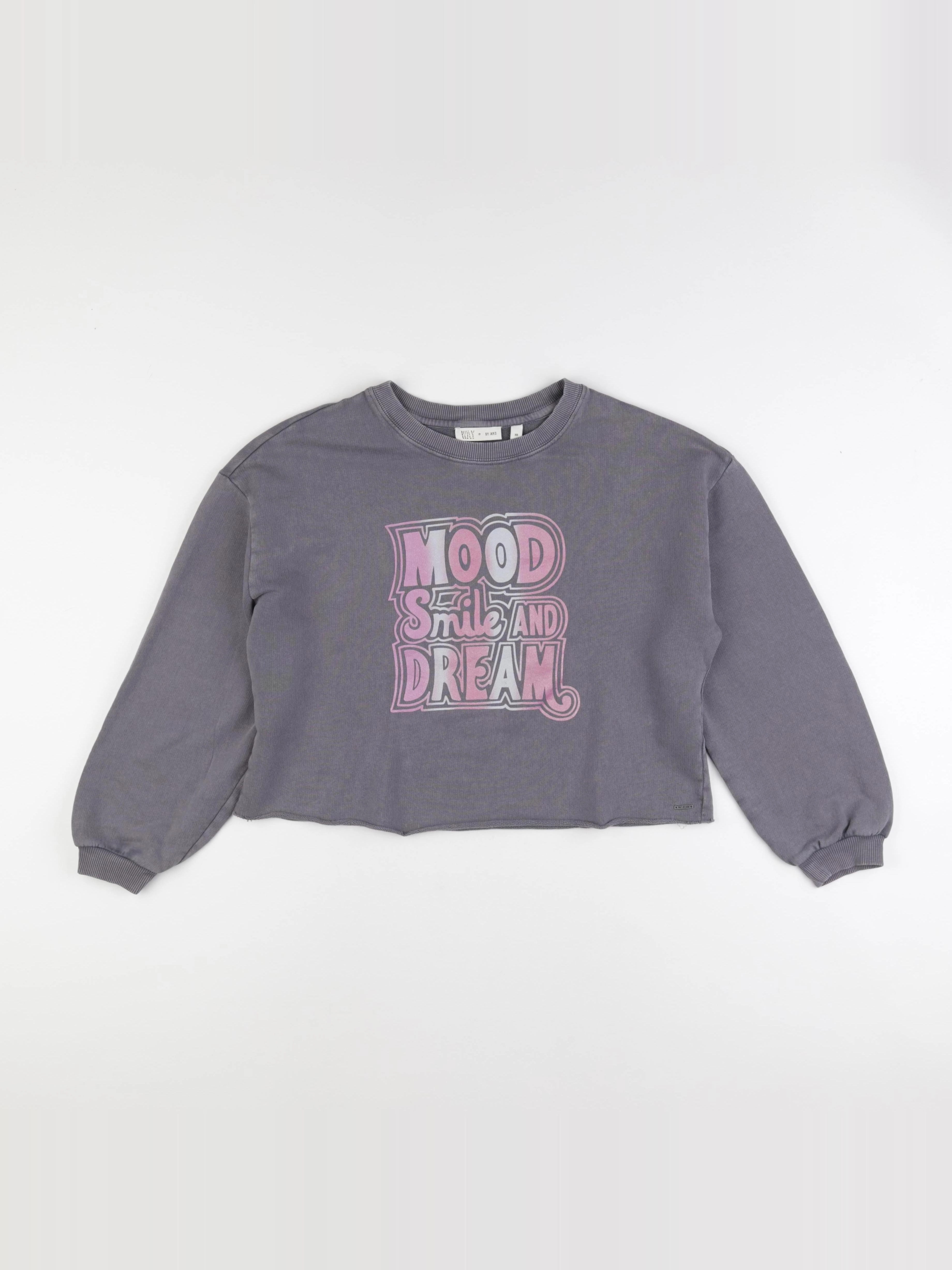 IKKS - sweat gris - 12 ans