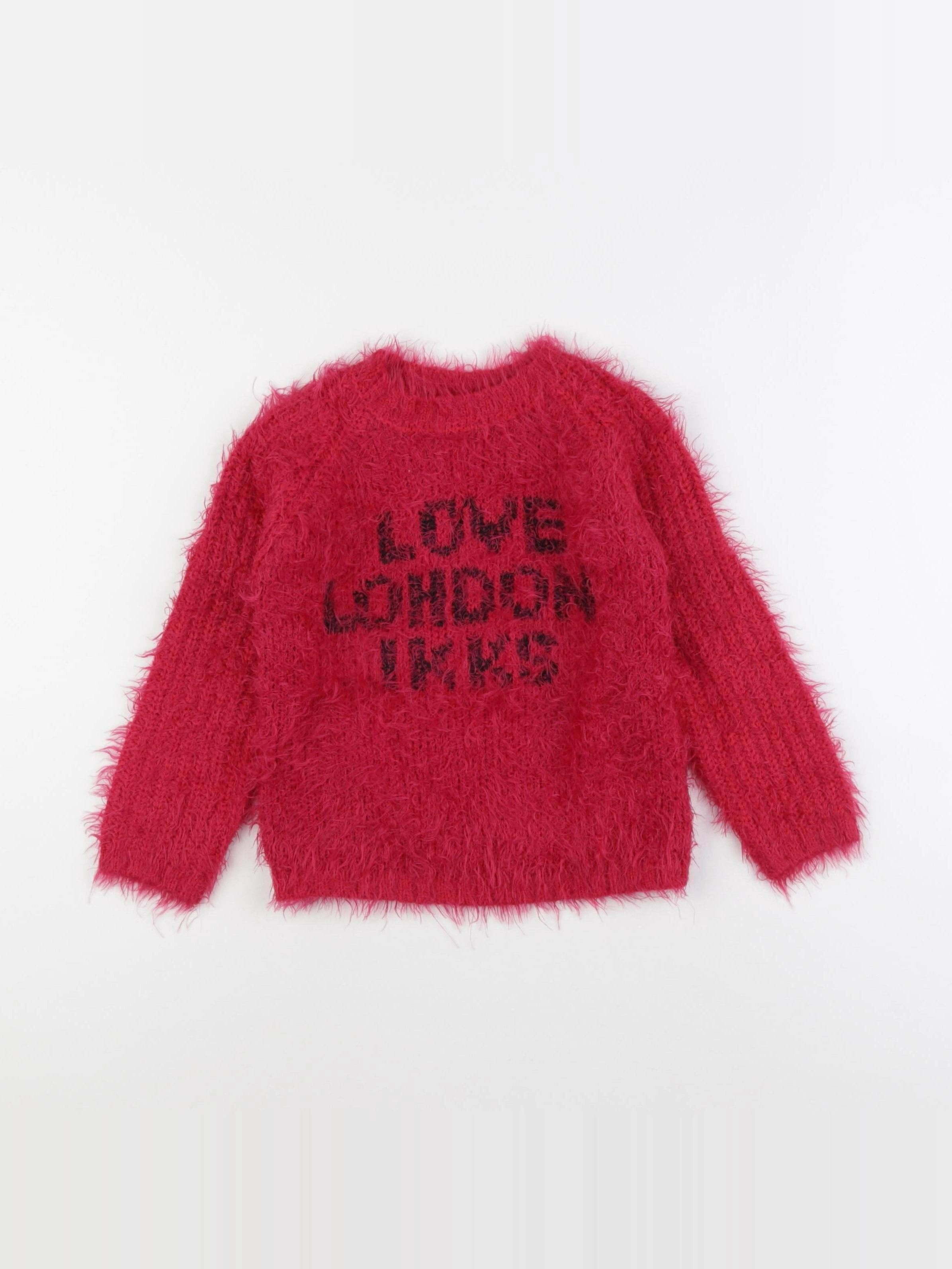 IKKS - pull rose - 3 ans