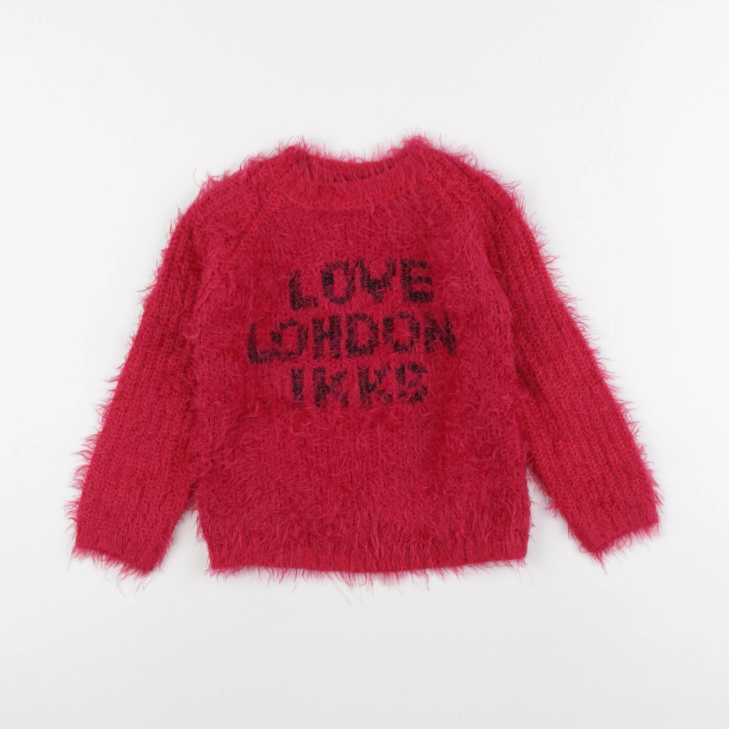 IKKS - pull rose - 3 ans