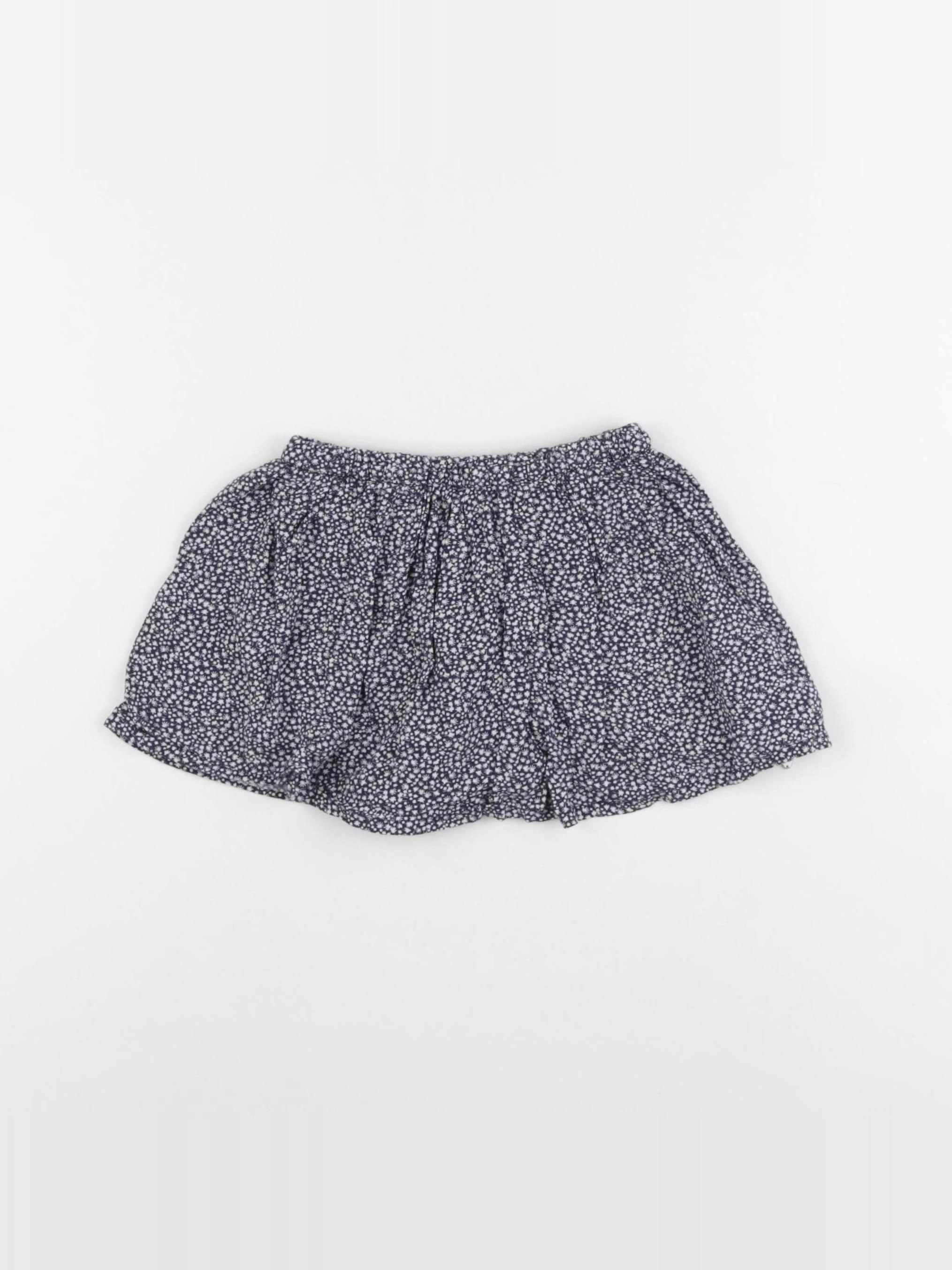 IKKS - jupe short bleu - 2 ans