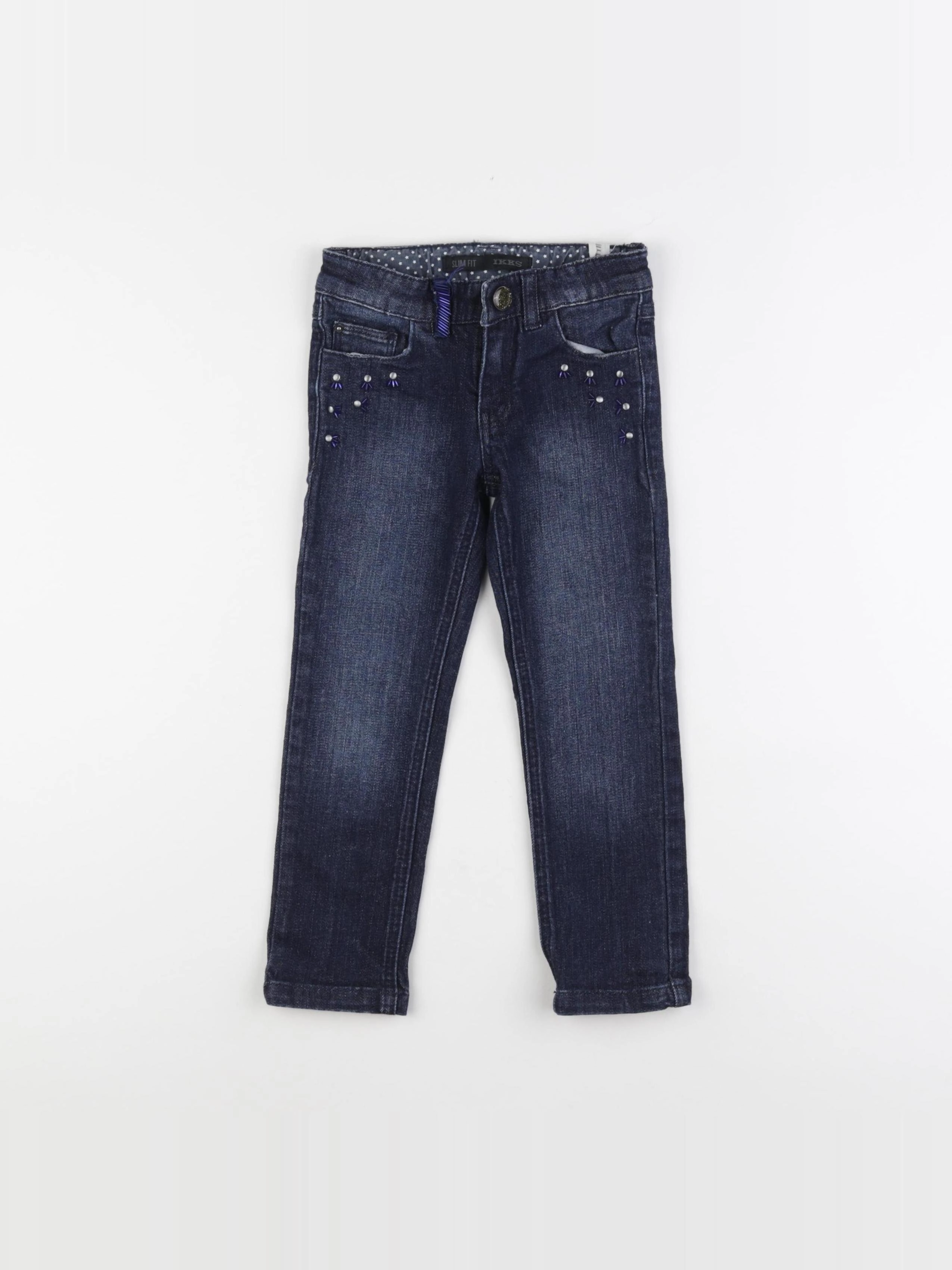 IKKS - jean bleu - 3 ans