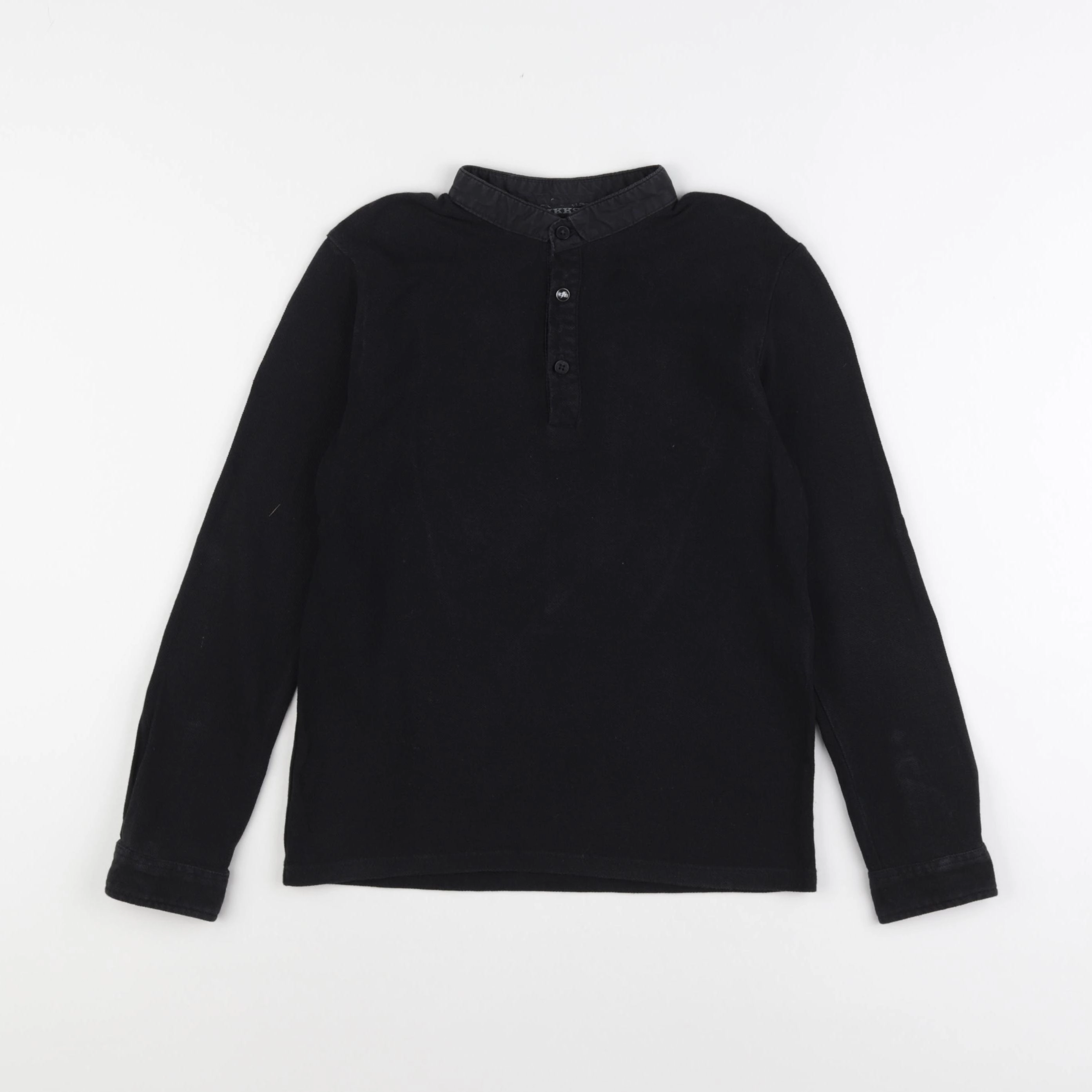 IKKS - polo noir - 8 ans