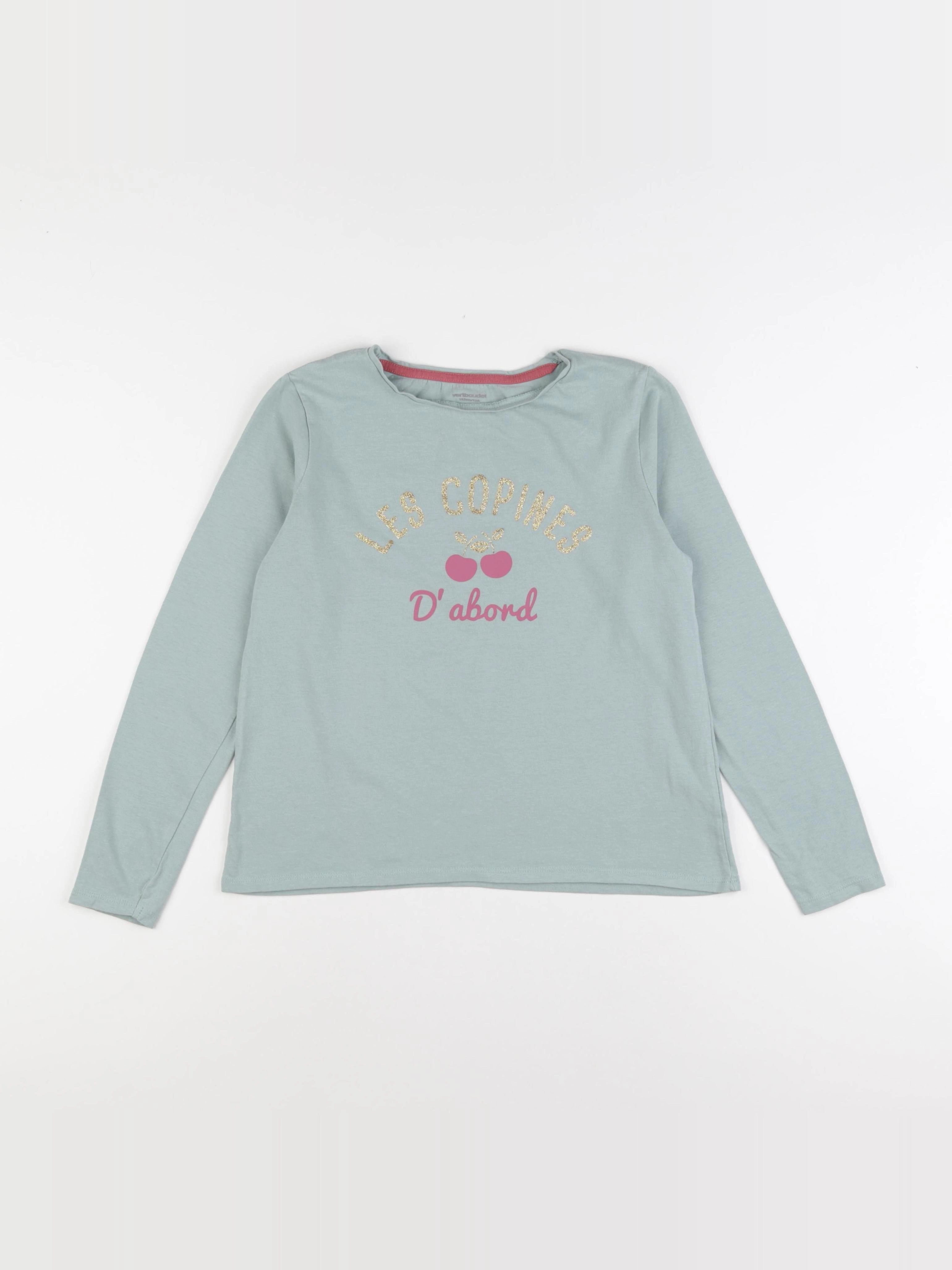 Vertbaudet - tee-shirt vert - 12 ans