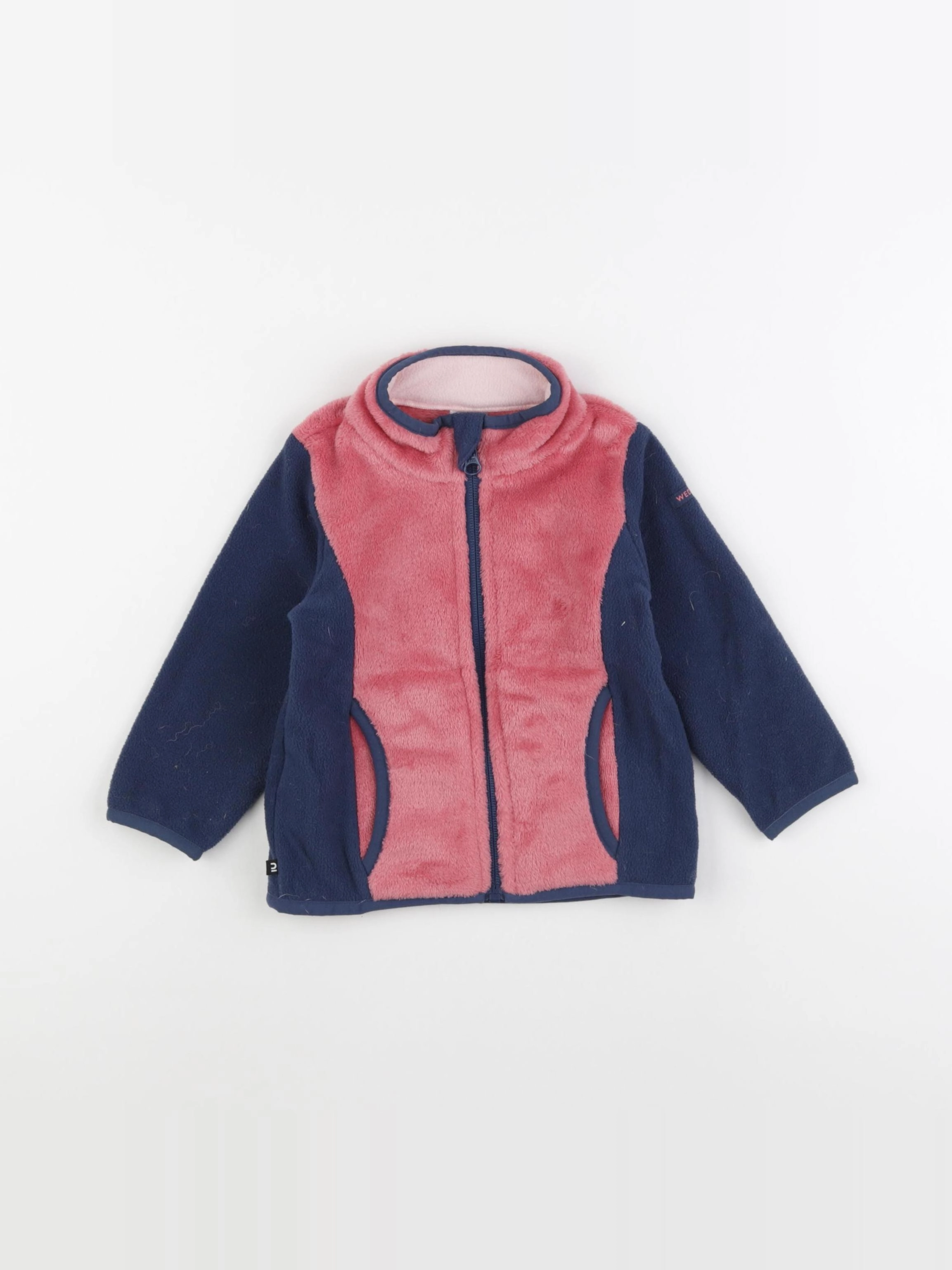 Decathlon ski - polaire rose - 24 mois