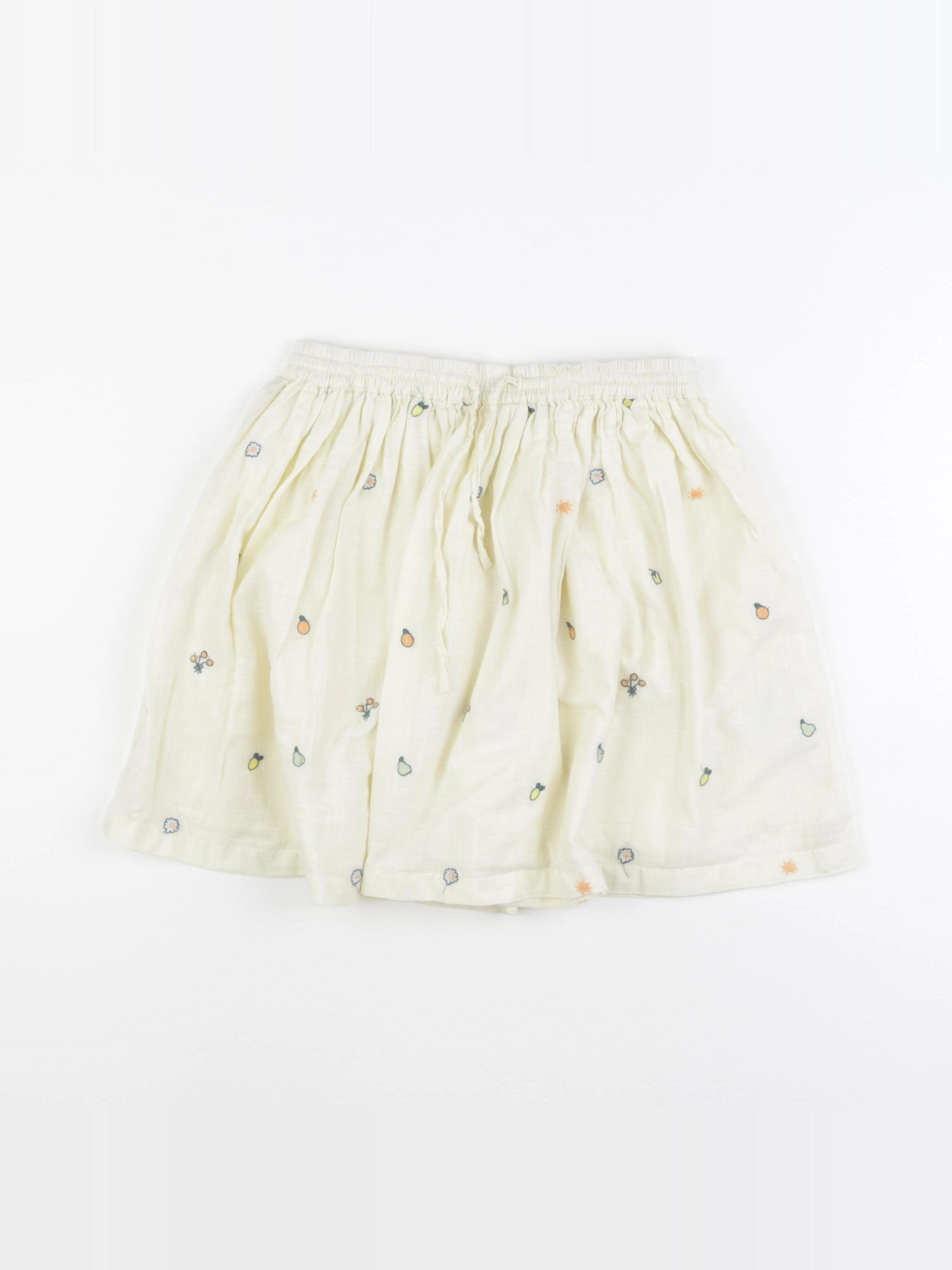Monoprix - jupe jaune - 8 ans