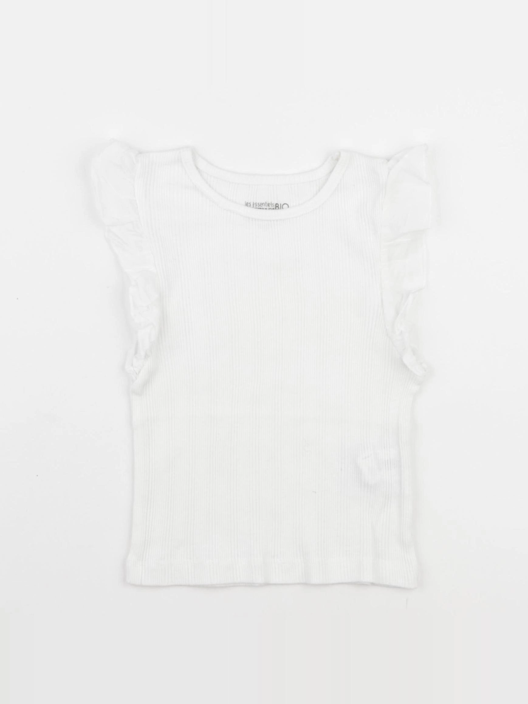 Monoprix - débardeur blanc - 3 ans