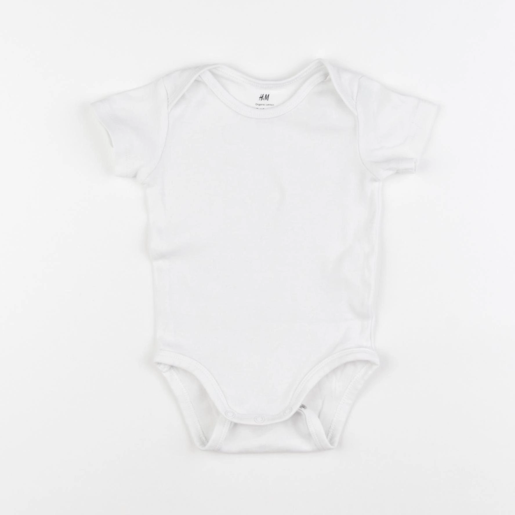 H&M - body blanc - 3/6 mois