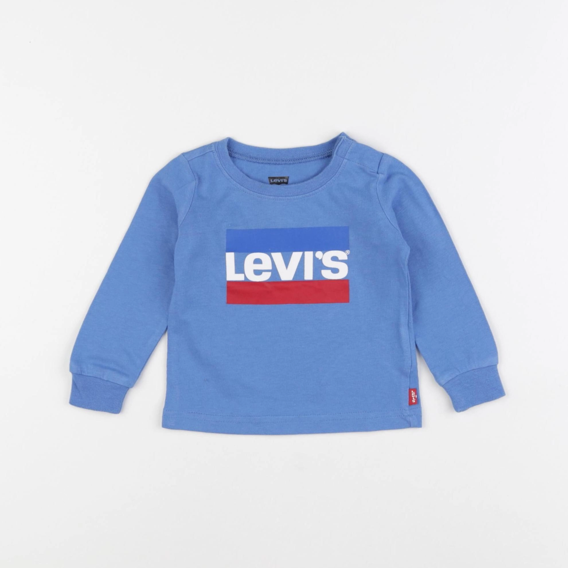 Levi's - tee-shirt bleu - 9 mois