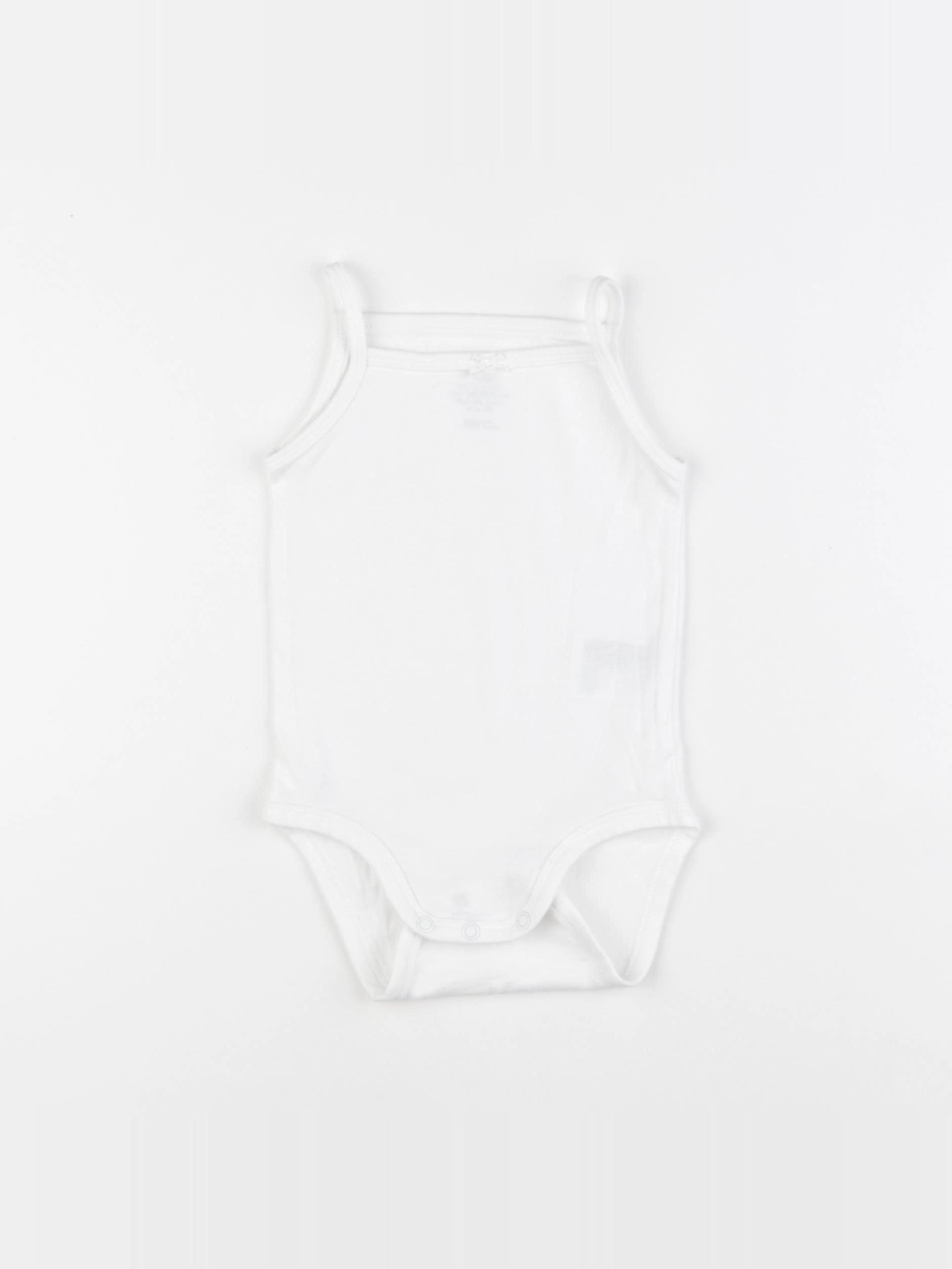 H&M - body blanc - 6/9 mois